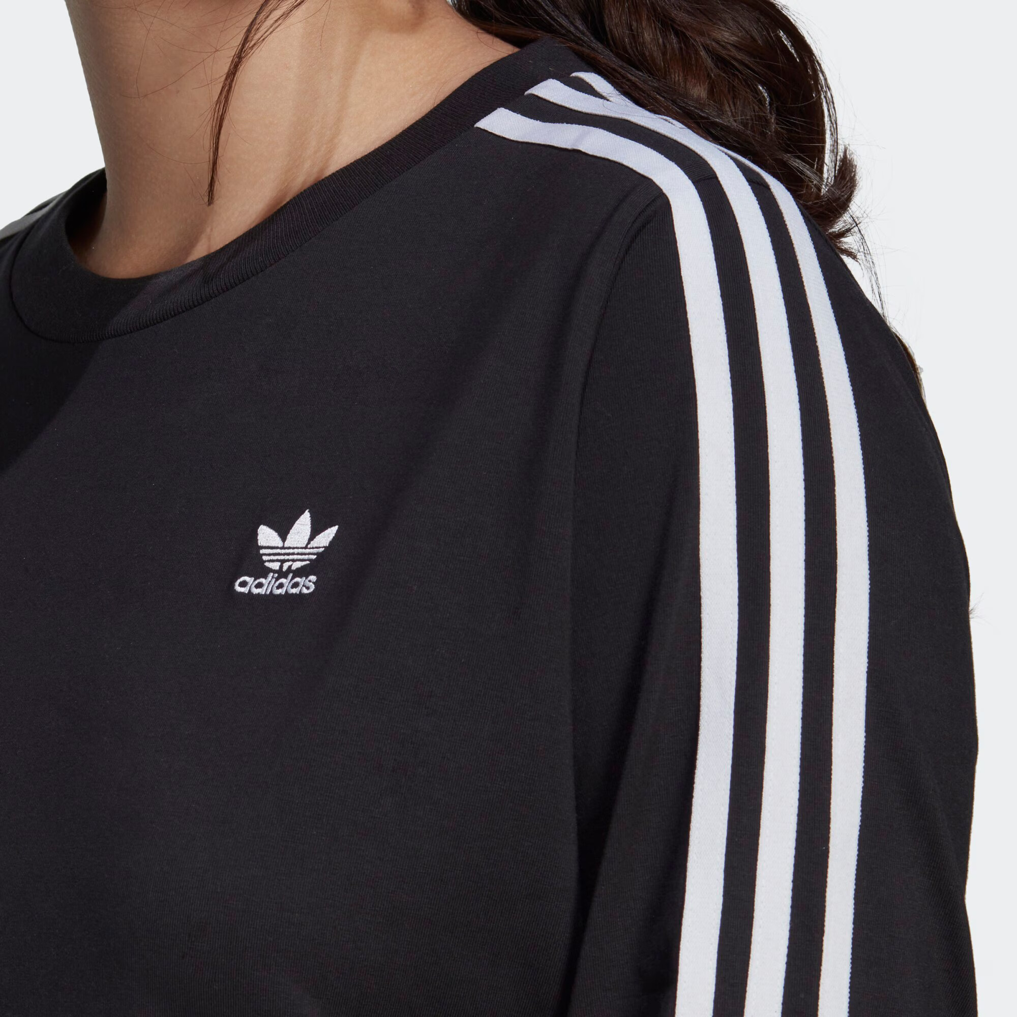 ADIDAS ORIGINALS Majica črna / bela - Pepit.si