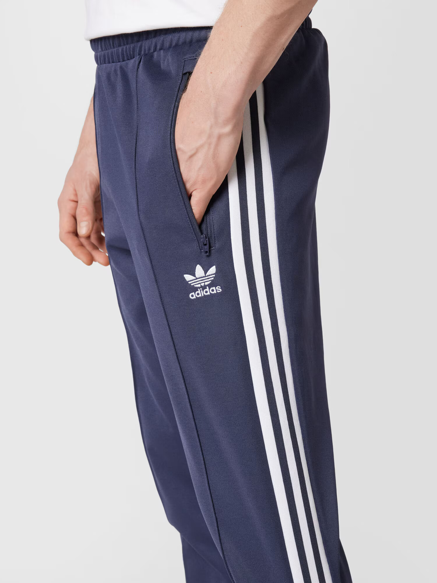 ADIDAS ORIGINALS Hlače 'Beckenbauer' marine / bela - Pepit.si