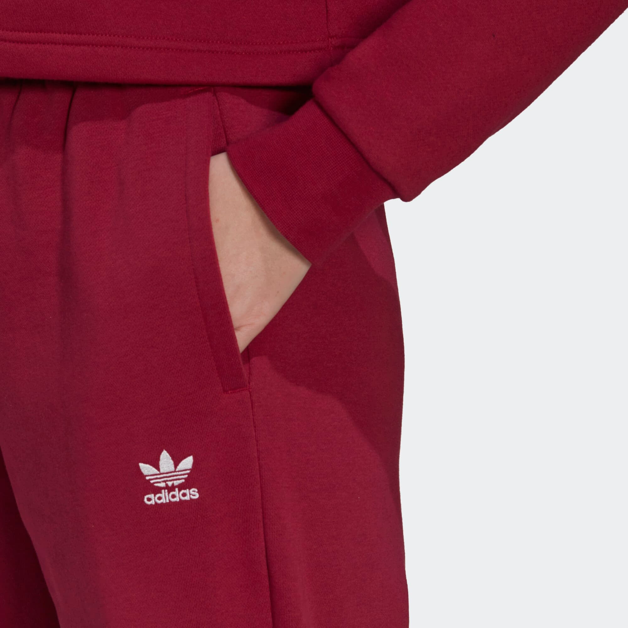 ADIDAS ORIGINALS Hlače češnjevo rdeča / bela - Pepit.si