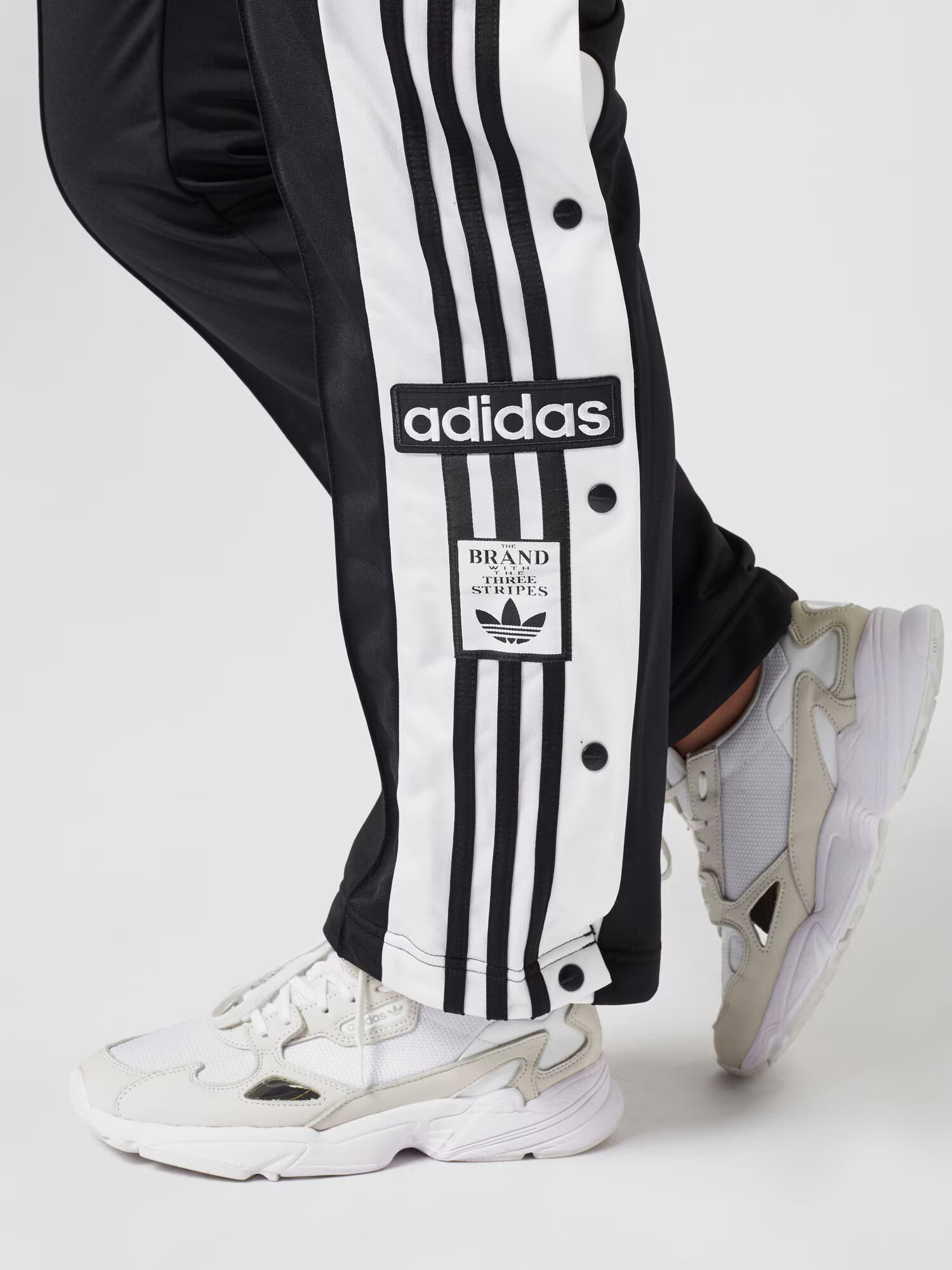 ADIDAS ORIGINALS Hlače črna / bela - Pepit.si