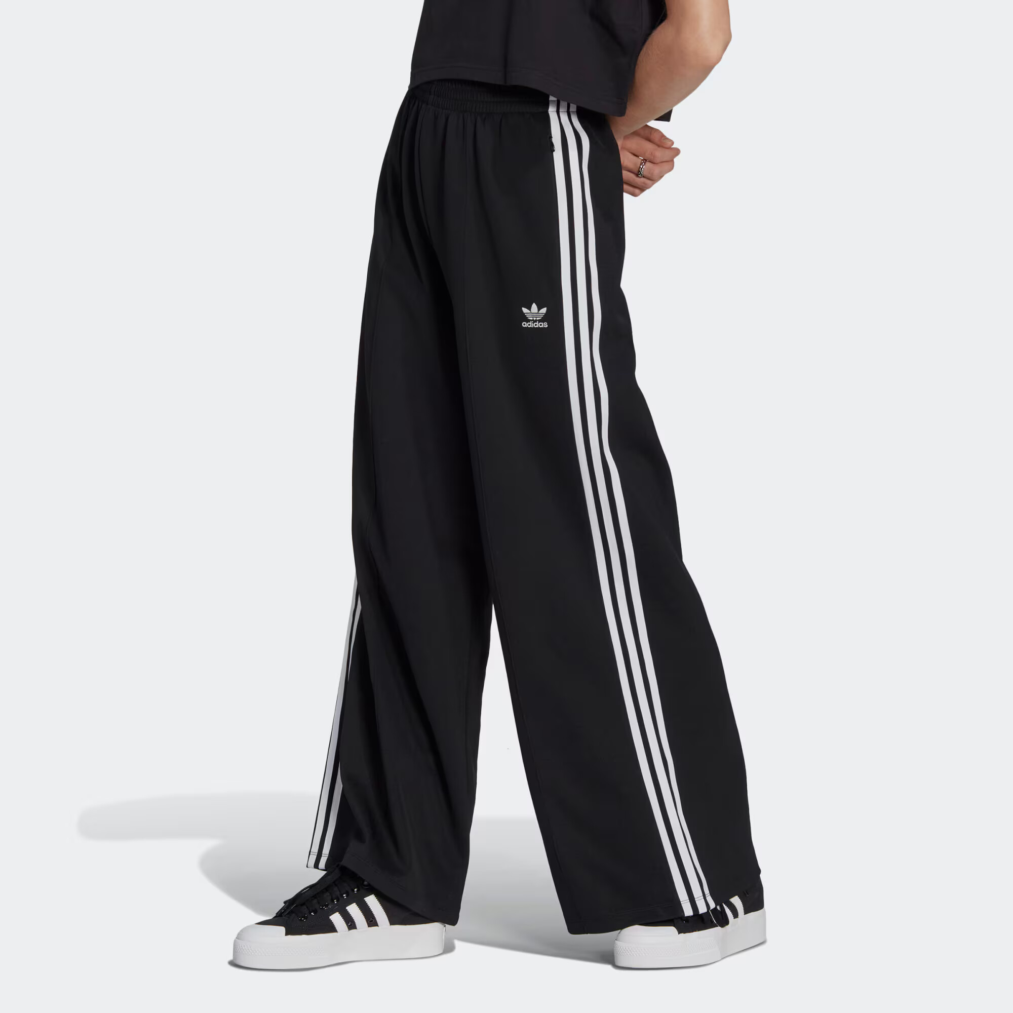 ADIDAS ORIGINALS Hlače črna / bela - Pepit.si