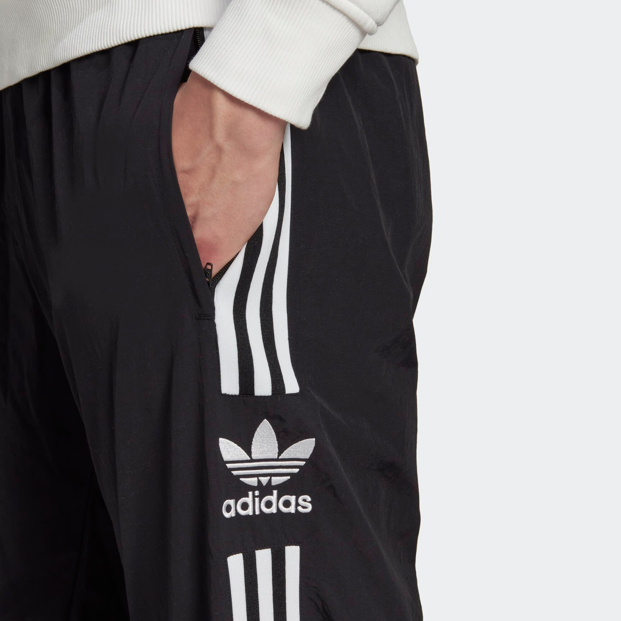 ADIDAS ORIGINALS Hlače črna / bela - Pepit.si