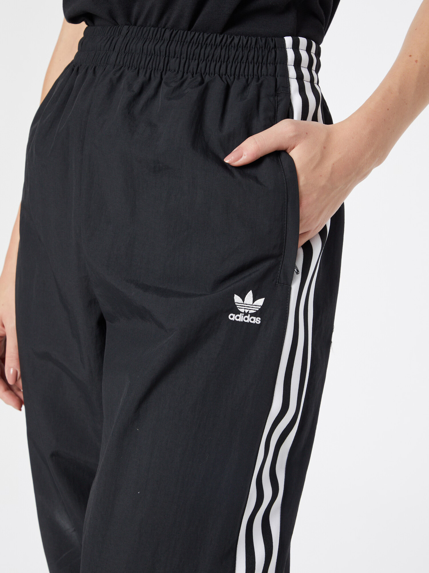 ADIDAS ORIGINALS Hlače črna / bela - Pepit.si