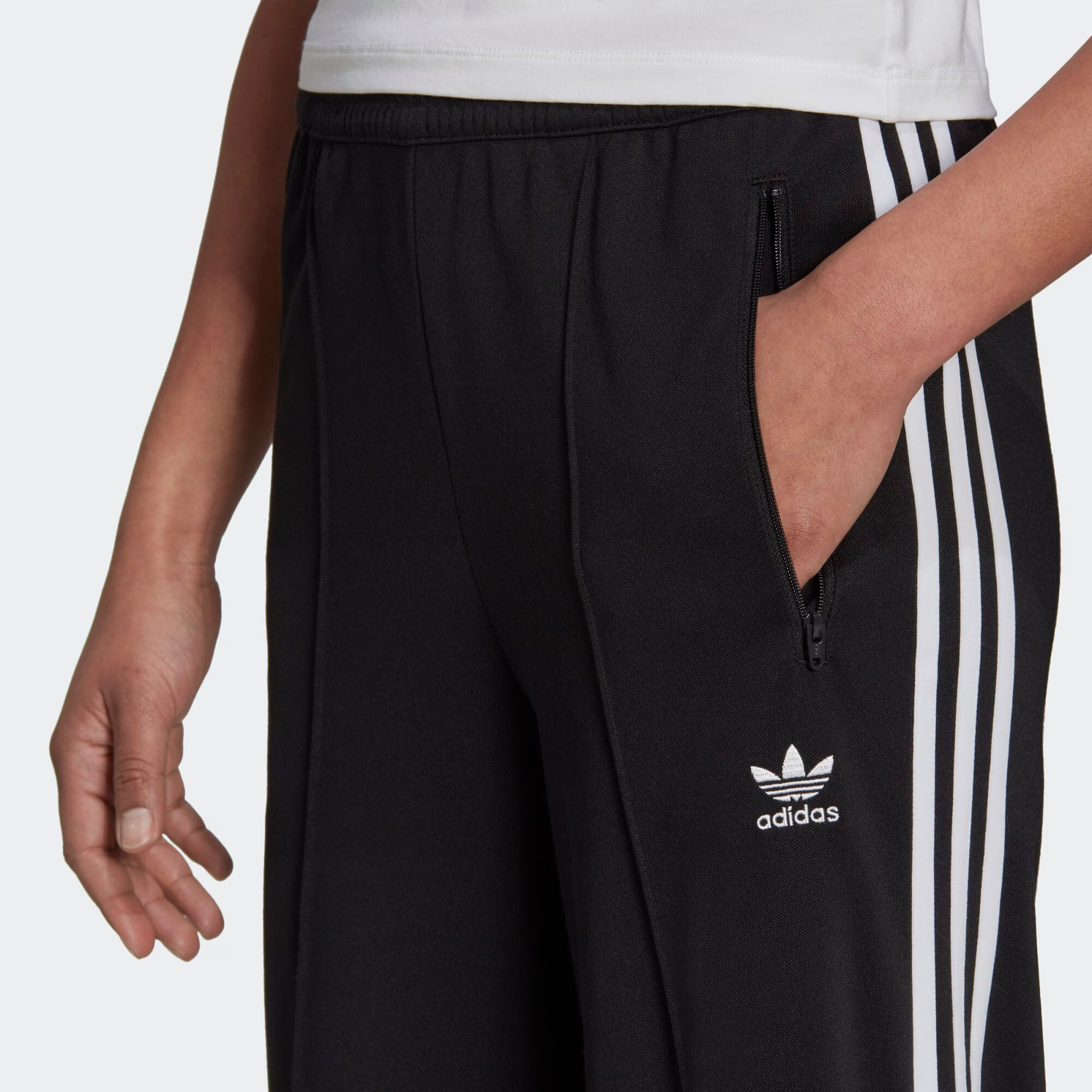 ADIDAS ORIGINALS Hlače črna / bela - Pepit.si