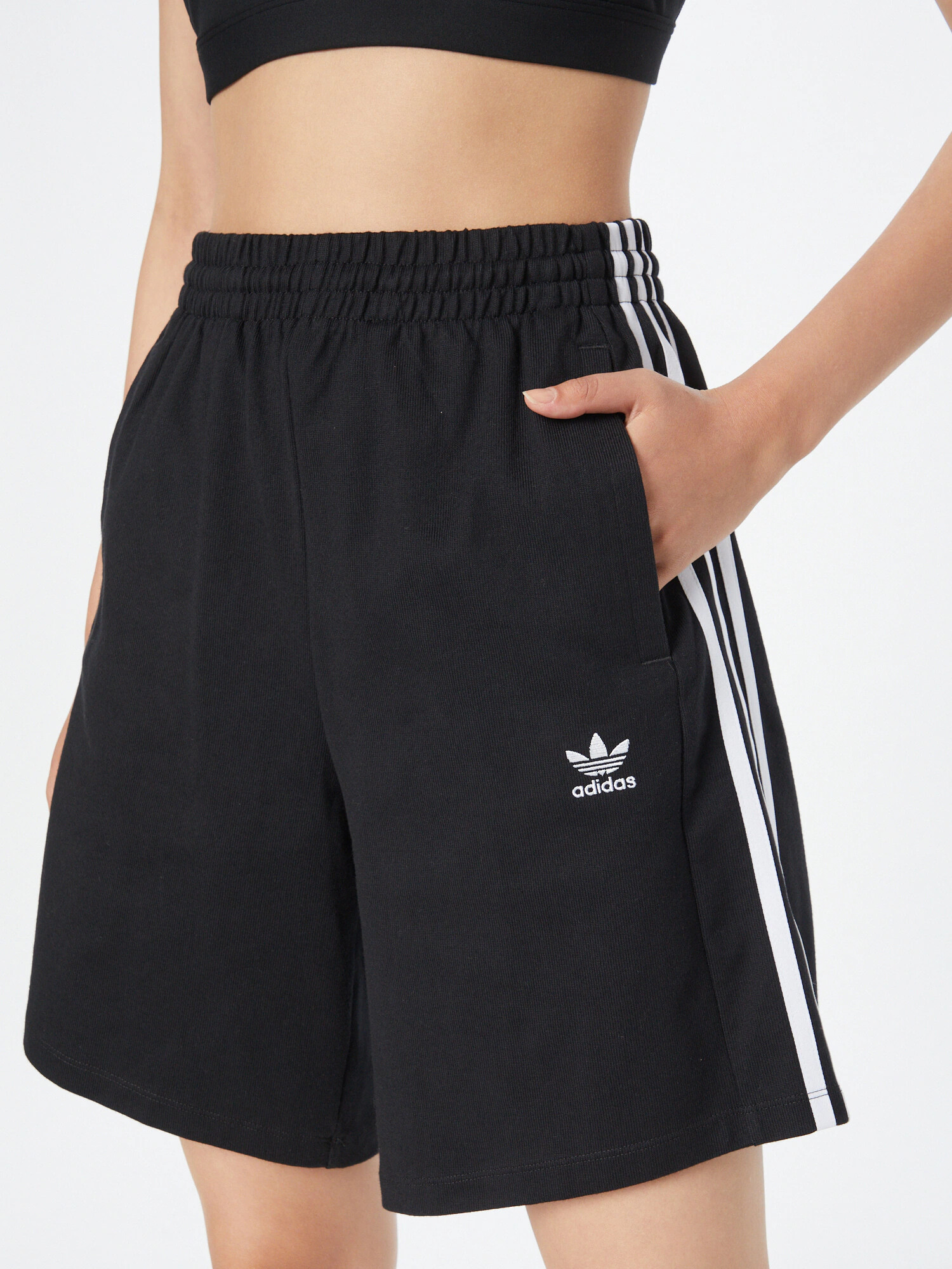 ADIDAS ORIGINALS Hlače črna / bela - Pepit.si