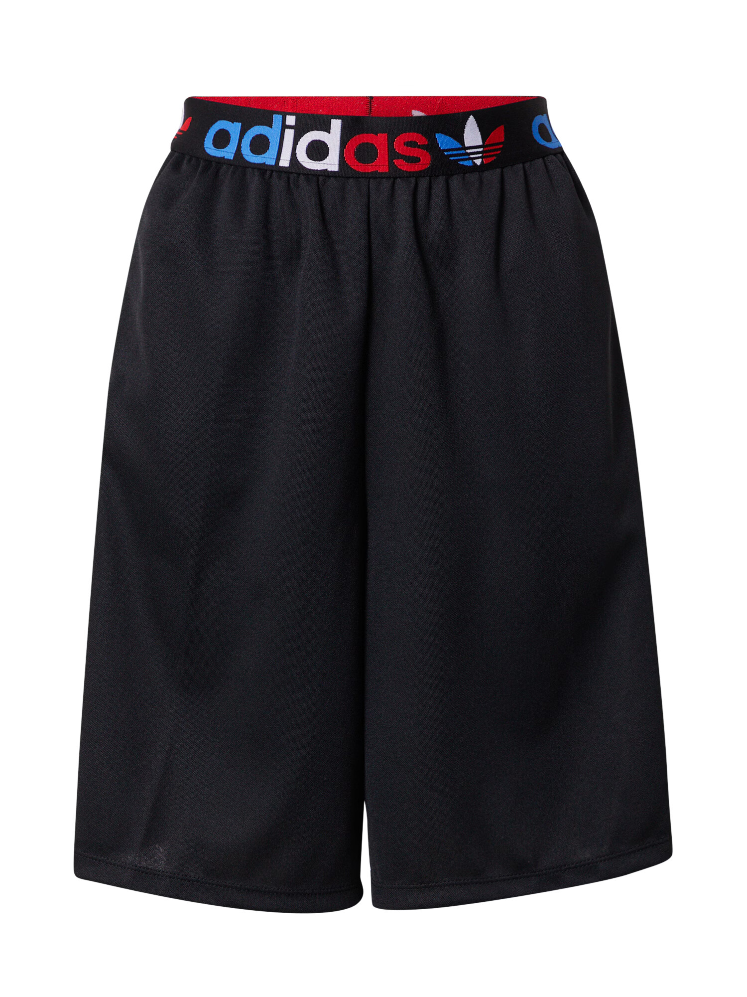 ADIDAS ORIGINALS Hlače črna / ognjeno rdeča / kraljevo modra / bela - Pepit.si