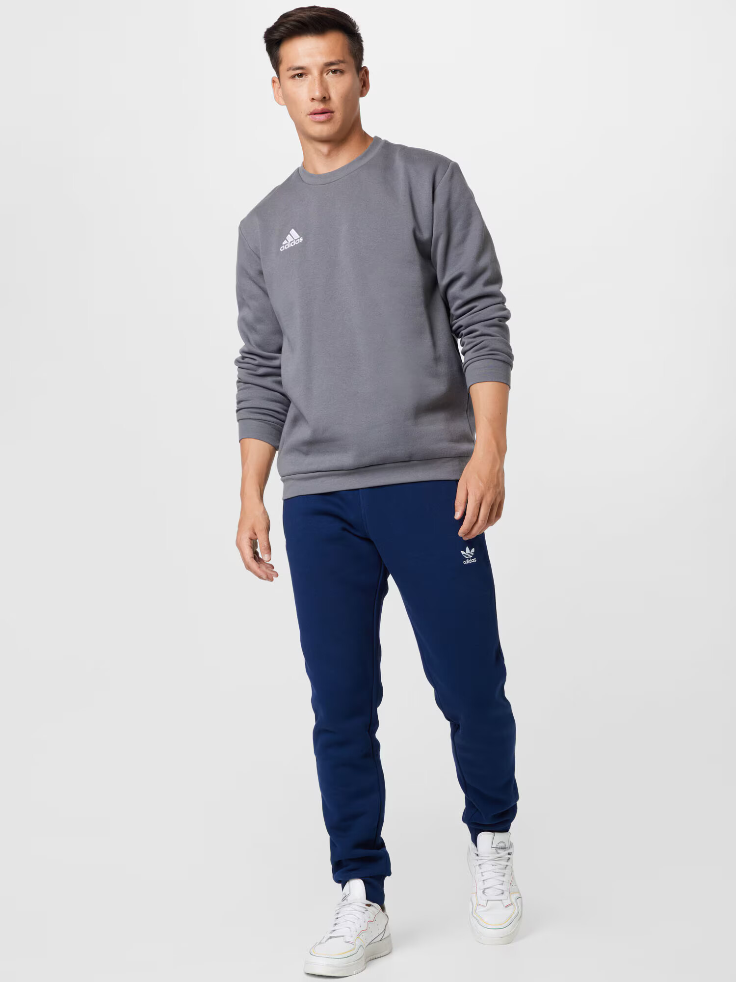 ADIDAS ORIGINALS Hlače indigo / bela - Pepit.si