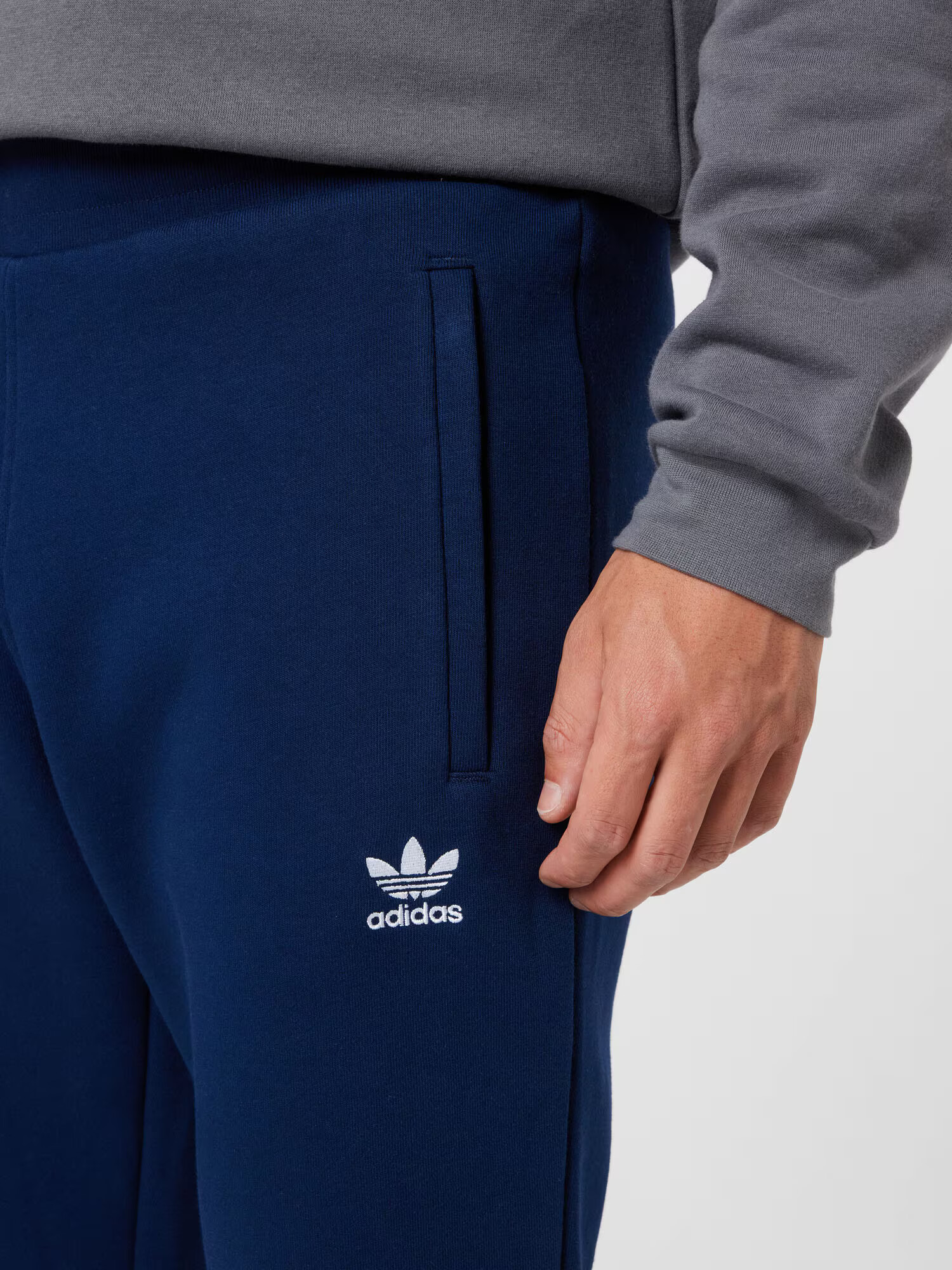 ADIDAS ORIGINALS Hlače indigo / bela - Pepit.si