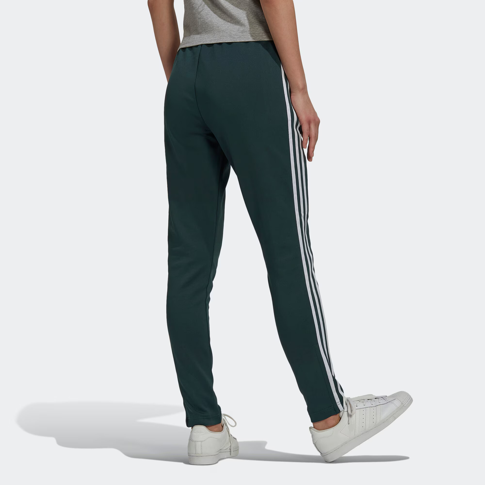 ADIDAS ORIGINALS Športne hlače jelka / bela - Pepit.si