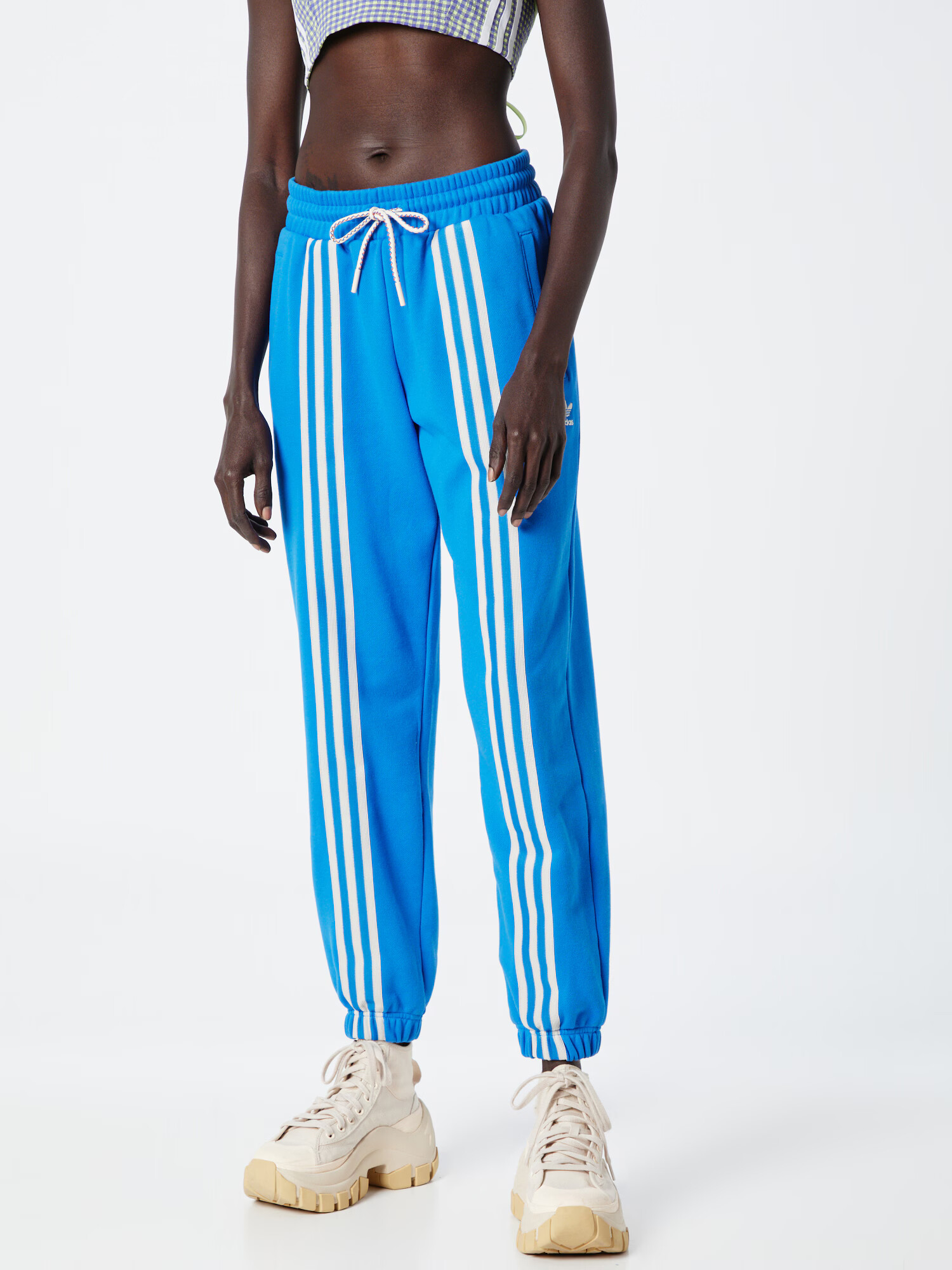 ADIDAS ORIGINALS Hlače nebeško modra / bela - Pepit.si