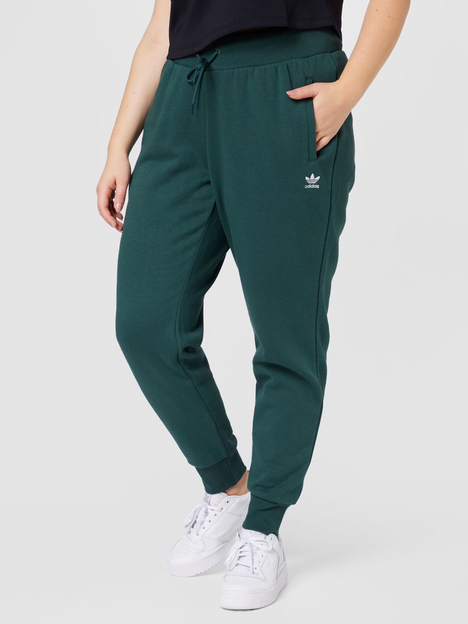 ADIDAS ORIGINALS Hlače temno zelena - Pepit.si