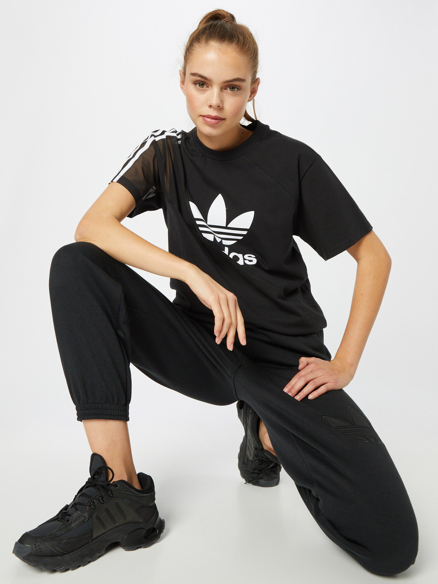 ADIDAS ORIGINALS Hlače črna - Pepit.si