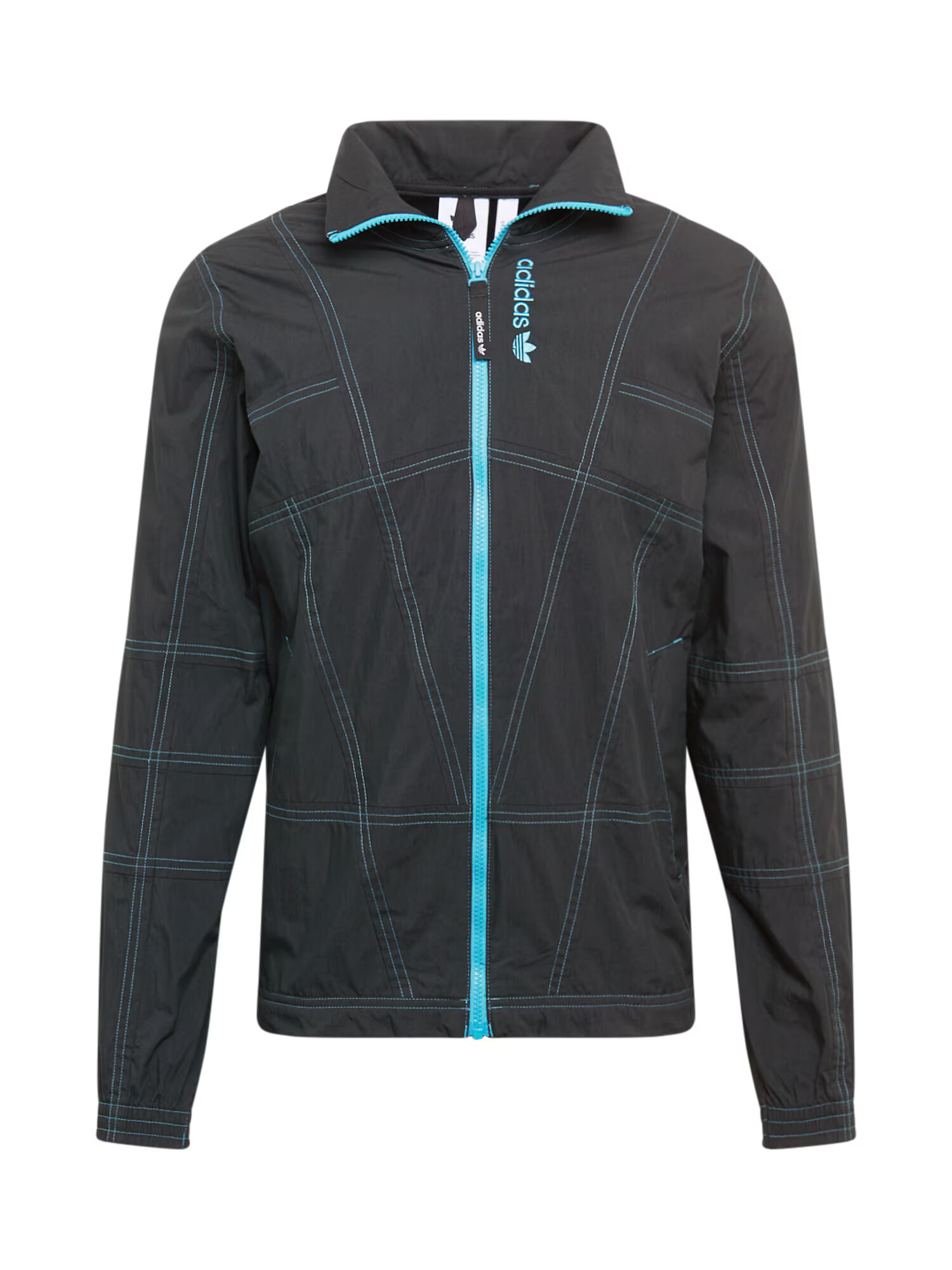 ADIDAS ORIGINALS Jacke siva / voda - Pepit.si