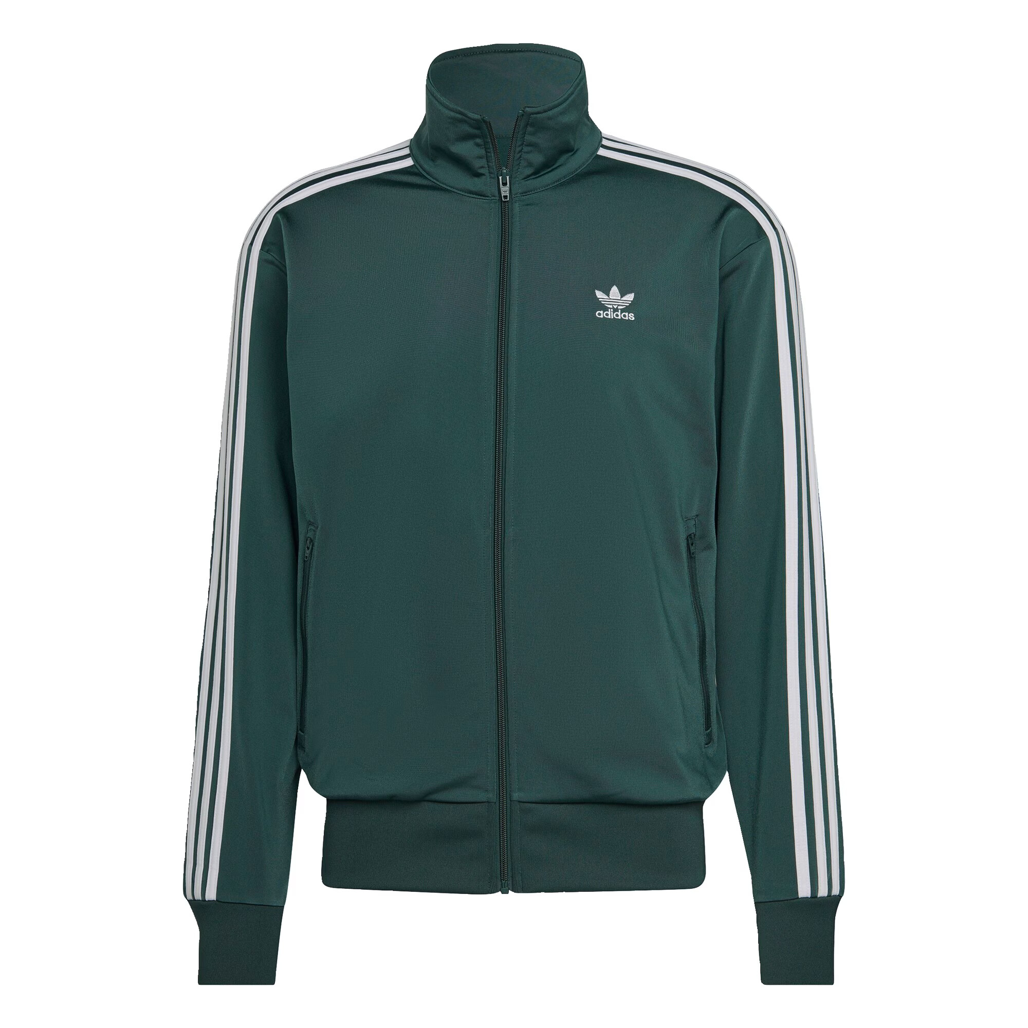 ADIDAS ORIGINALS Jopa na zadrgo 'Firebird' smaragd / bela - Pepit.si