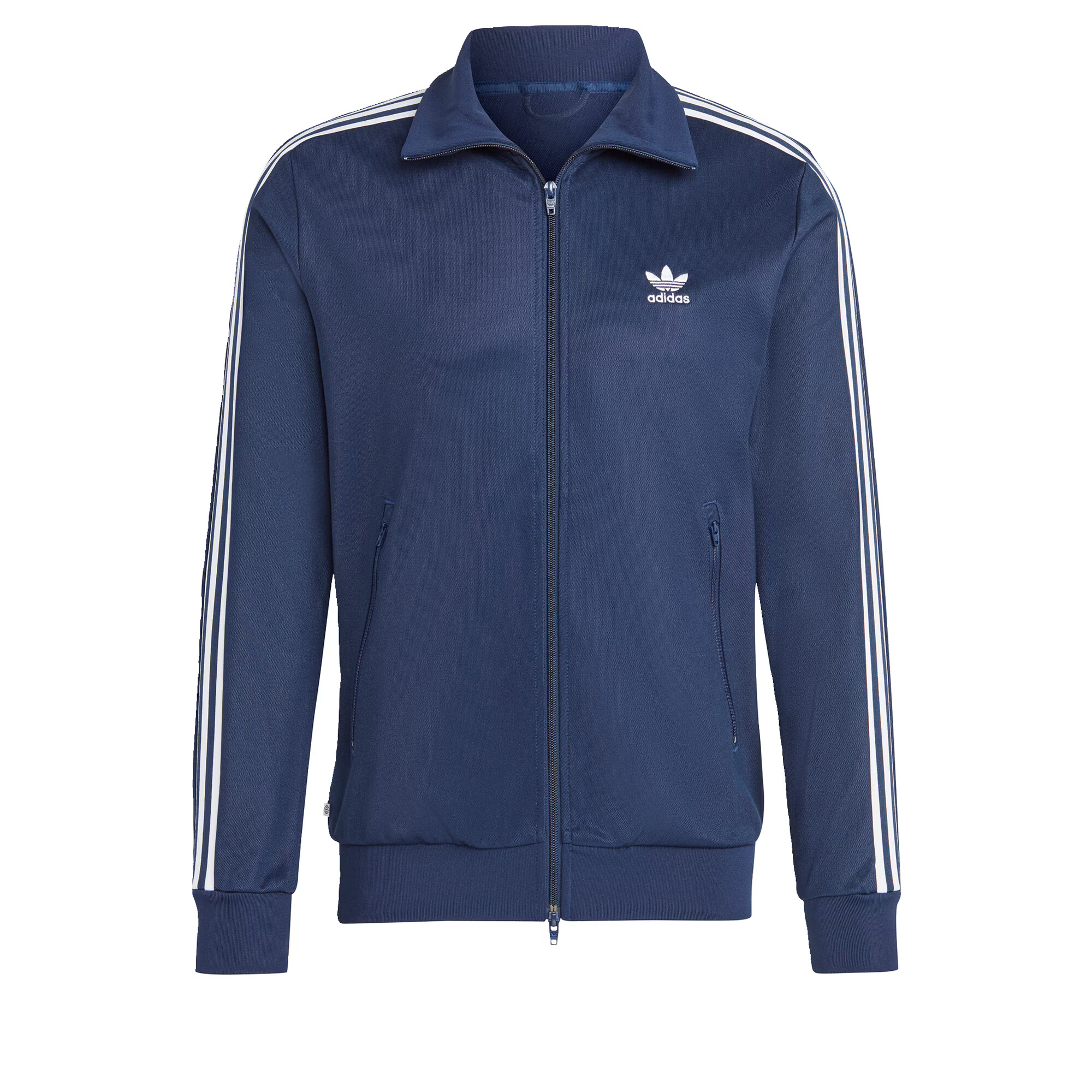 ADIDAS ORIGINALS Jopa na zadrgo indigo / bela - Pepit.si