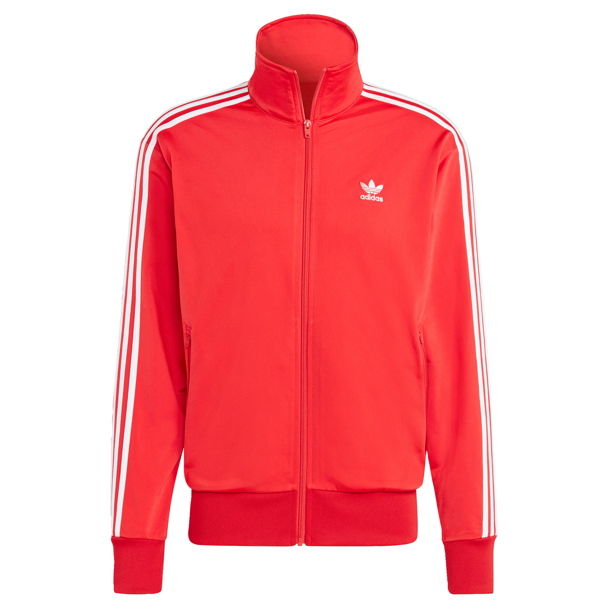 ADIDAS ORIGINALS Jopa na zadrgo rdeča / bela - Pepit.si