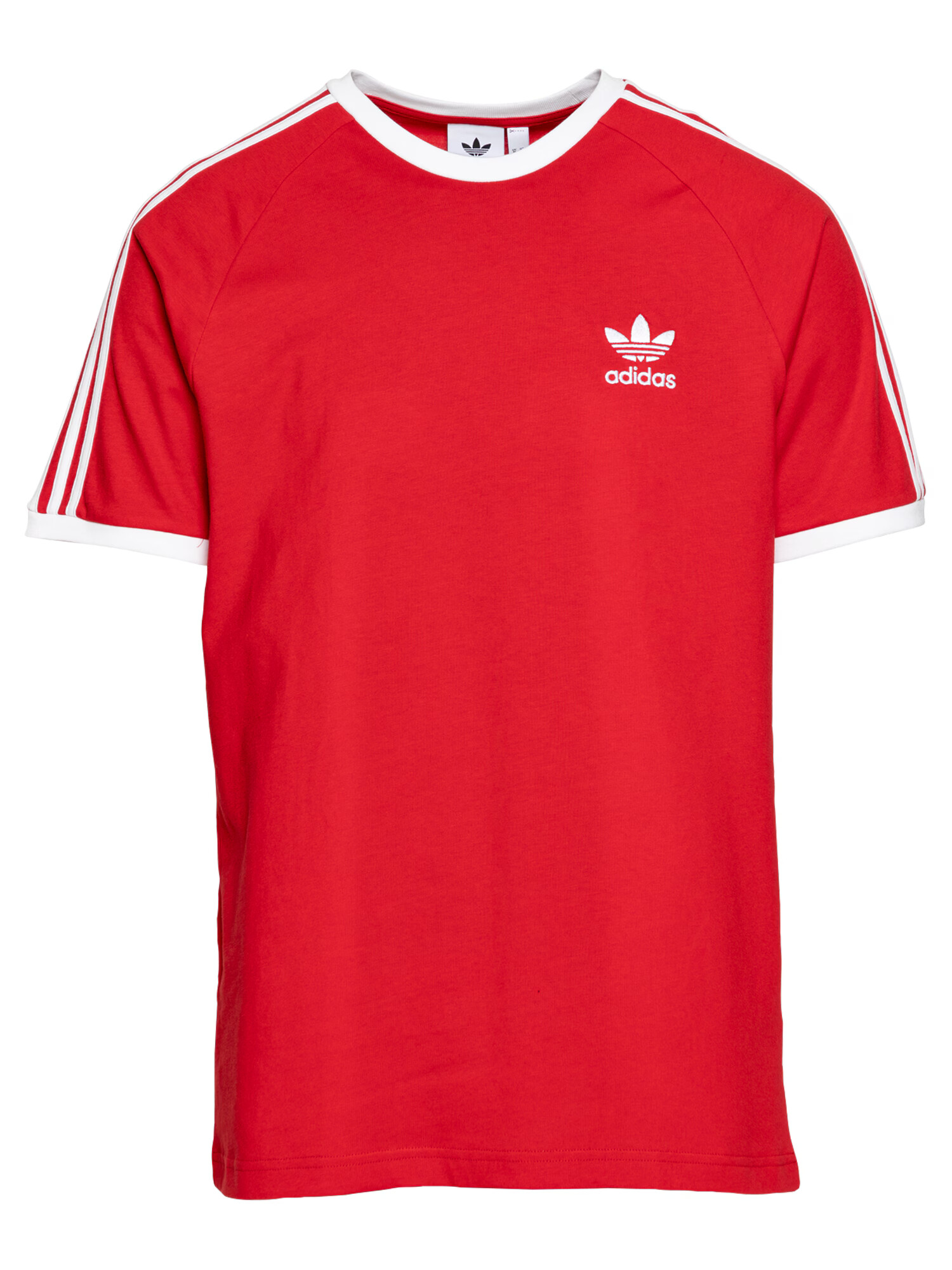 ADIDAS ORIGINALS Majica '3-STRIPES TEE' rdeča - Pepit.si