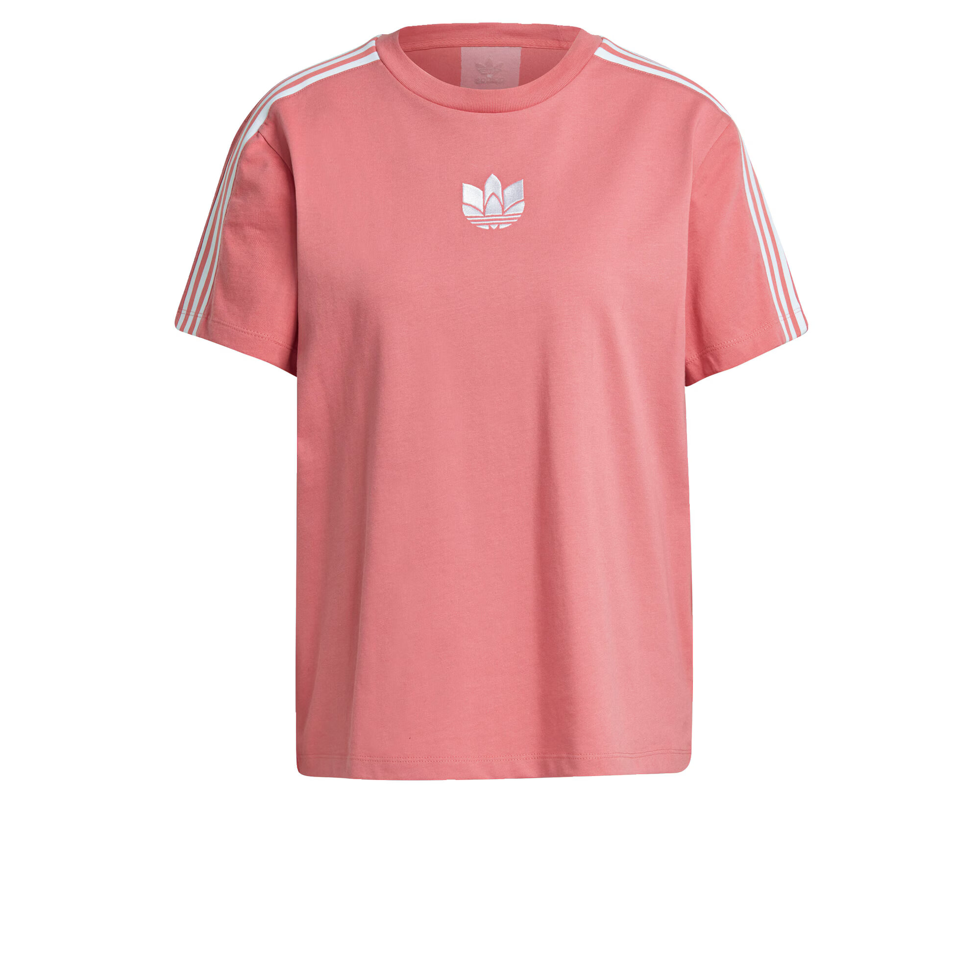 ADIDAS ORIGINALS Majica 'Adicolor' bela / rosé - Pepit.si