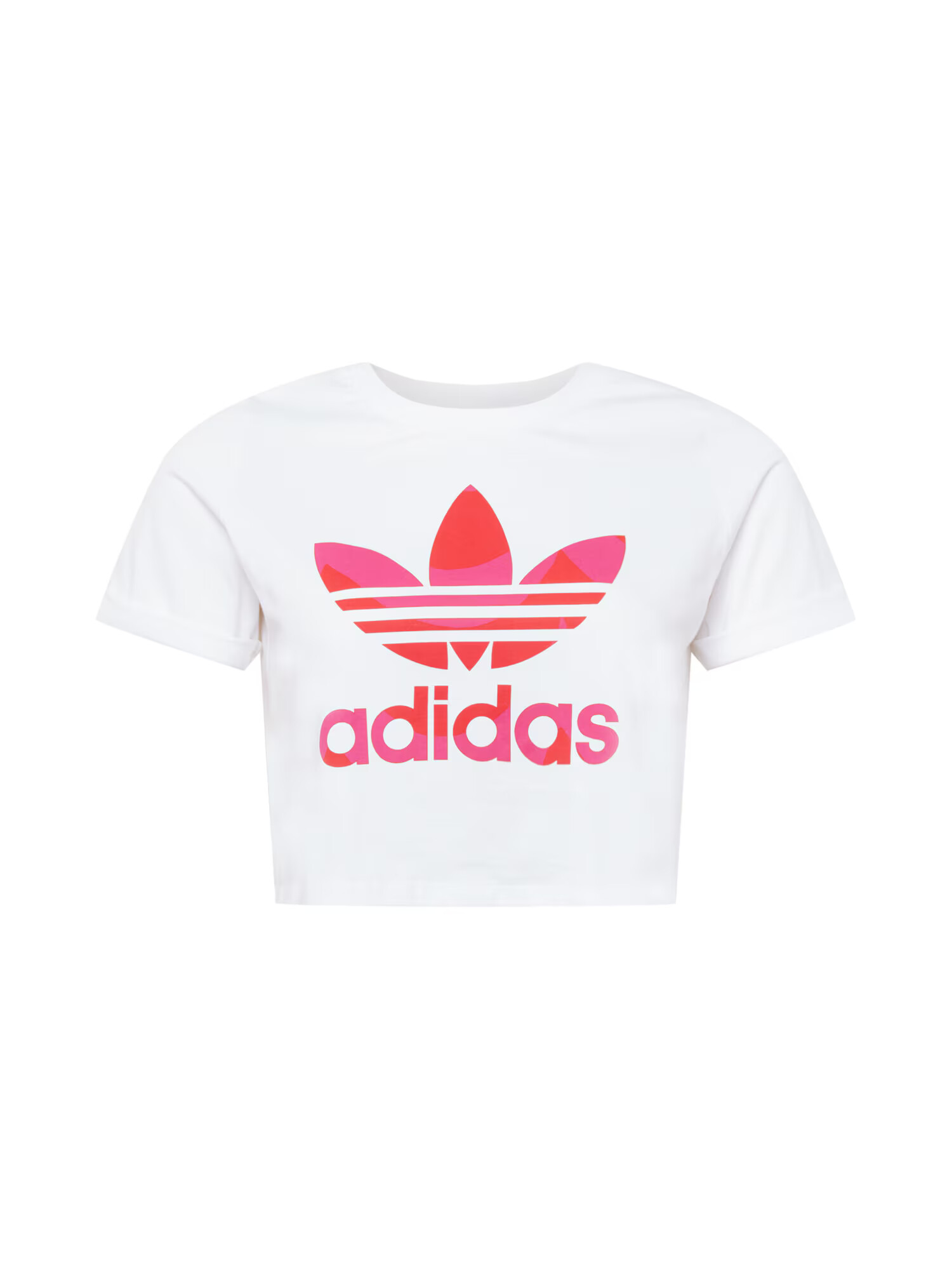 ADIDAS ORIGINALS Majica bela / rdeča - Pepit.si