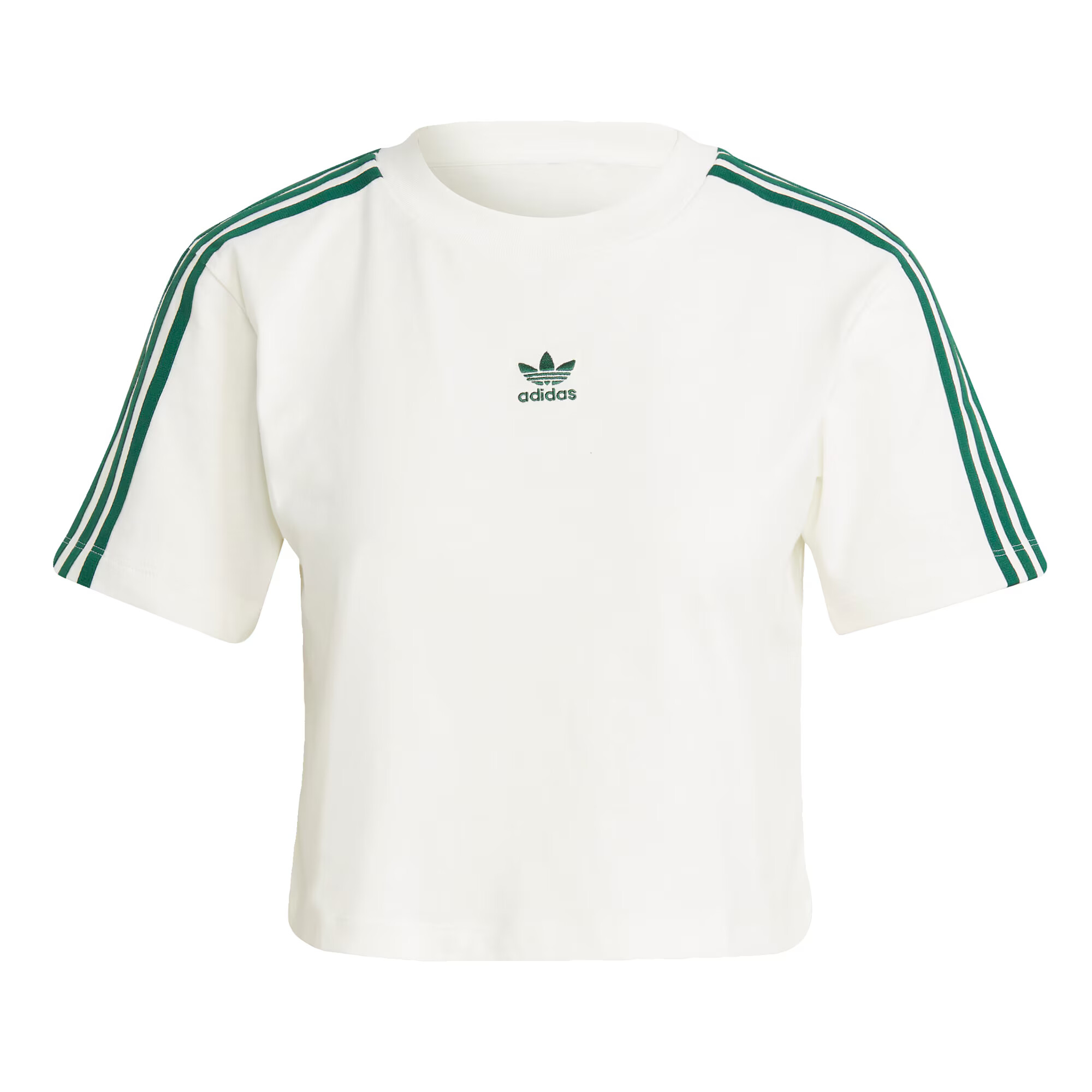 ADIDAS ORIGINALS Majica bela / smaragd - Pepit.si