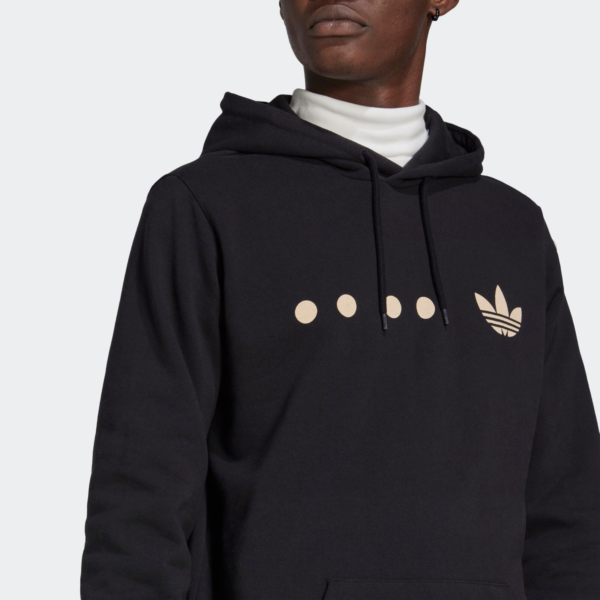 ADIDAS ORIGINALS Majica bež / črna - Pepit.si