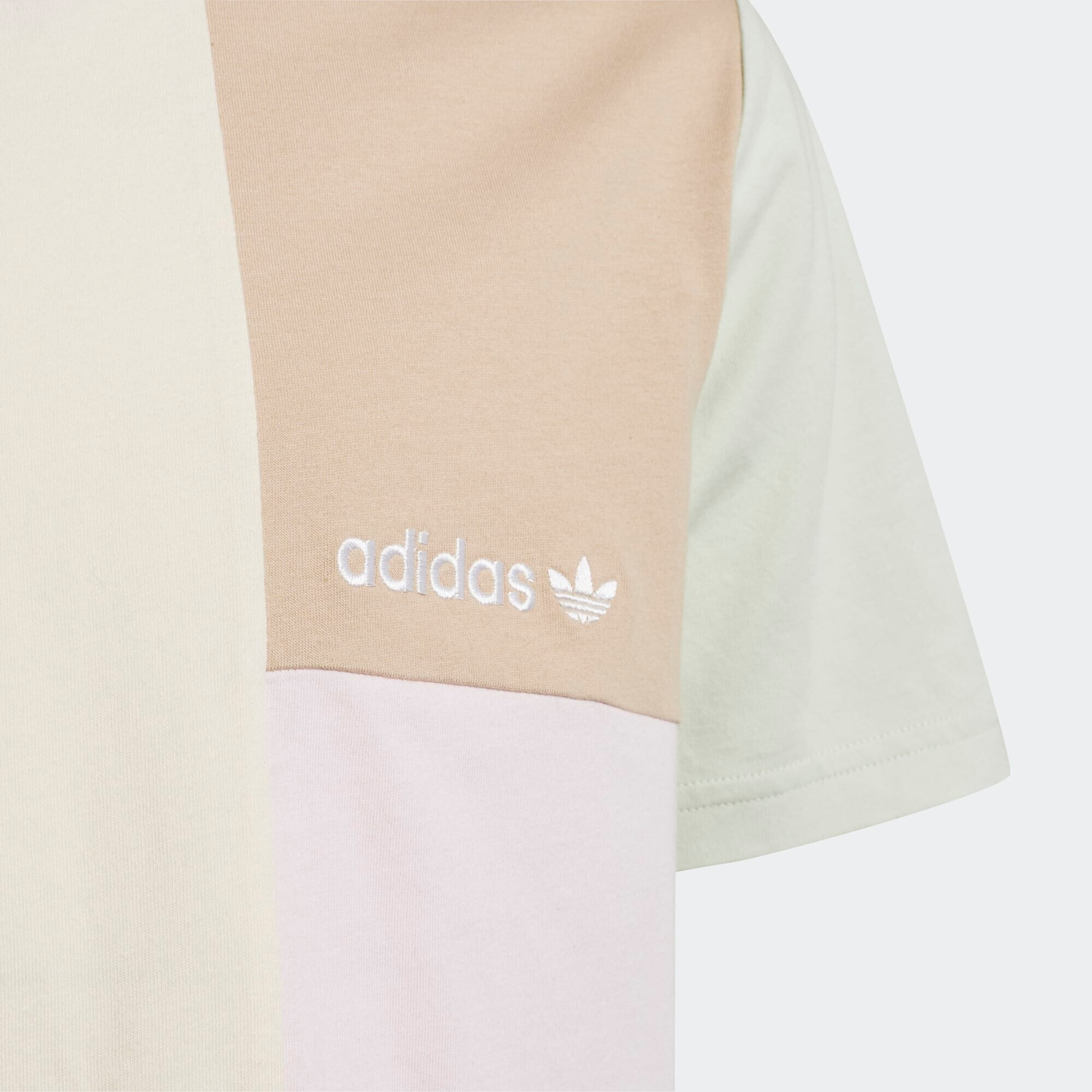 ADIDAS ORIGINALS Majica bež / svetlo rjava / pastelno zelena / pastelno roza - Pepit.si