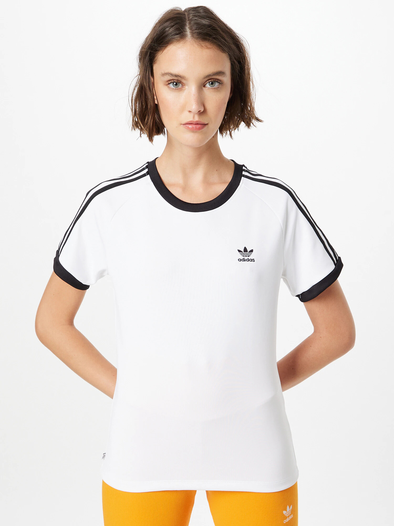 ADIDAS ORIGINALS Majica črna / bela - Pepit.si