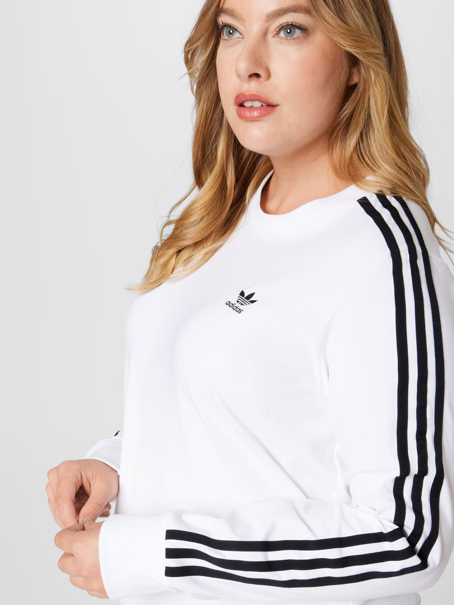 ADIDAS ORIGINALS Majica črna / bela - Pepit.si