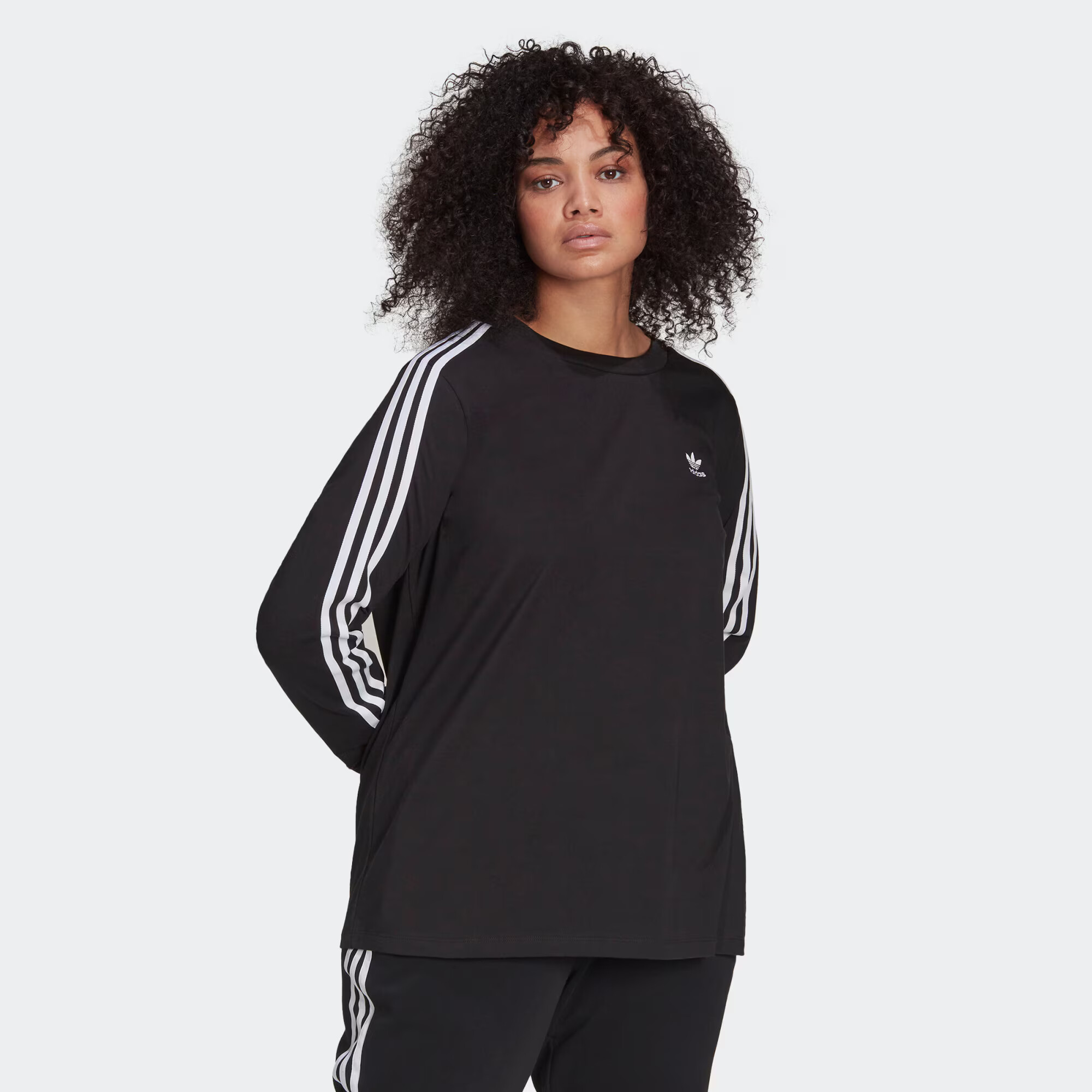 ADIDAS ORIGINALS Majica črna / bela - Pepit.si