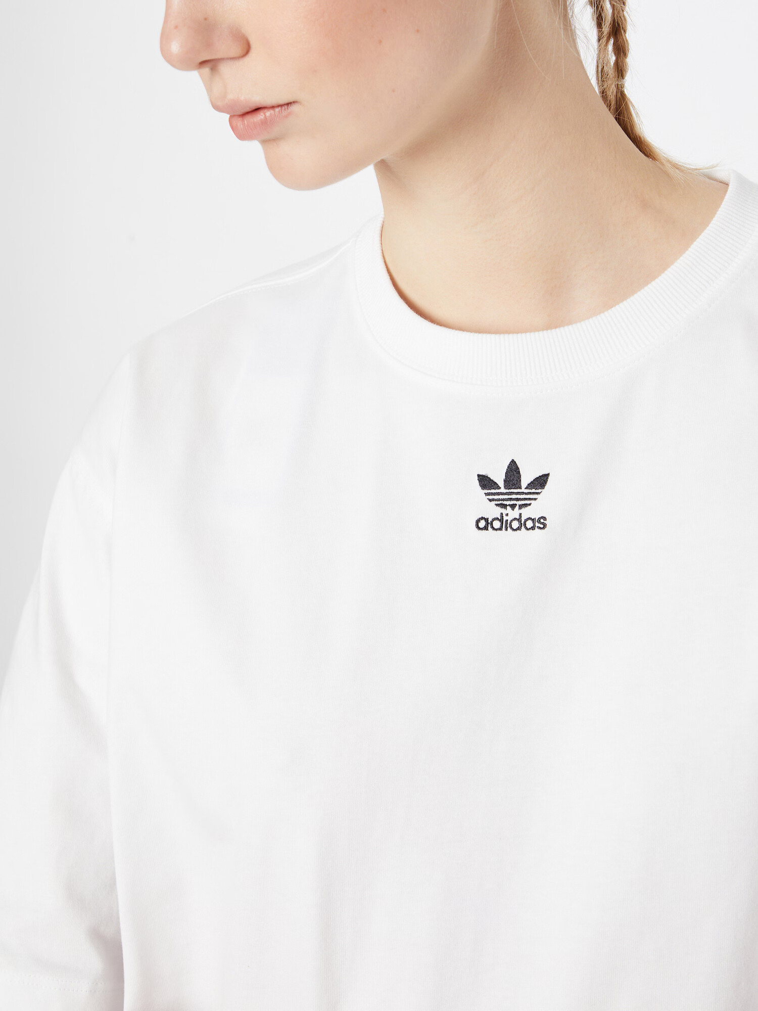 ADIDAS ORIGINALS Majica črna / bela - Pepit.si