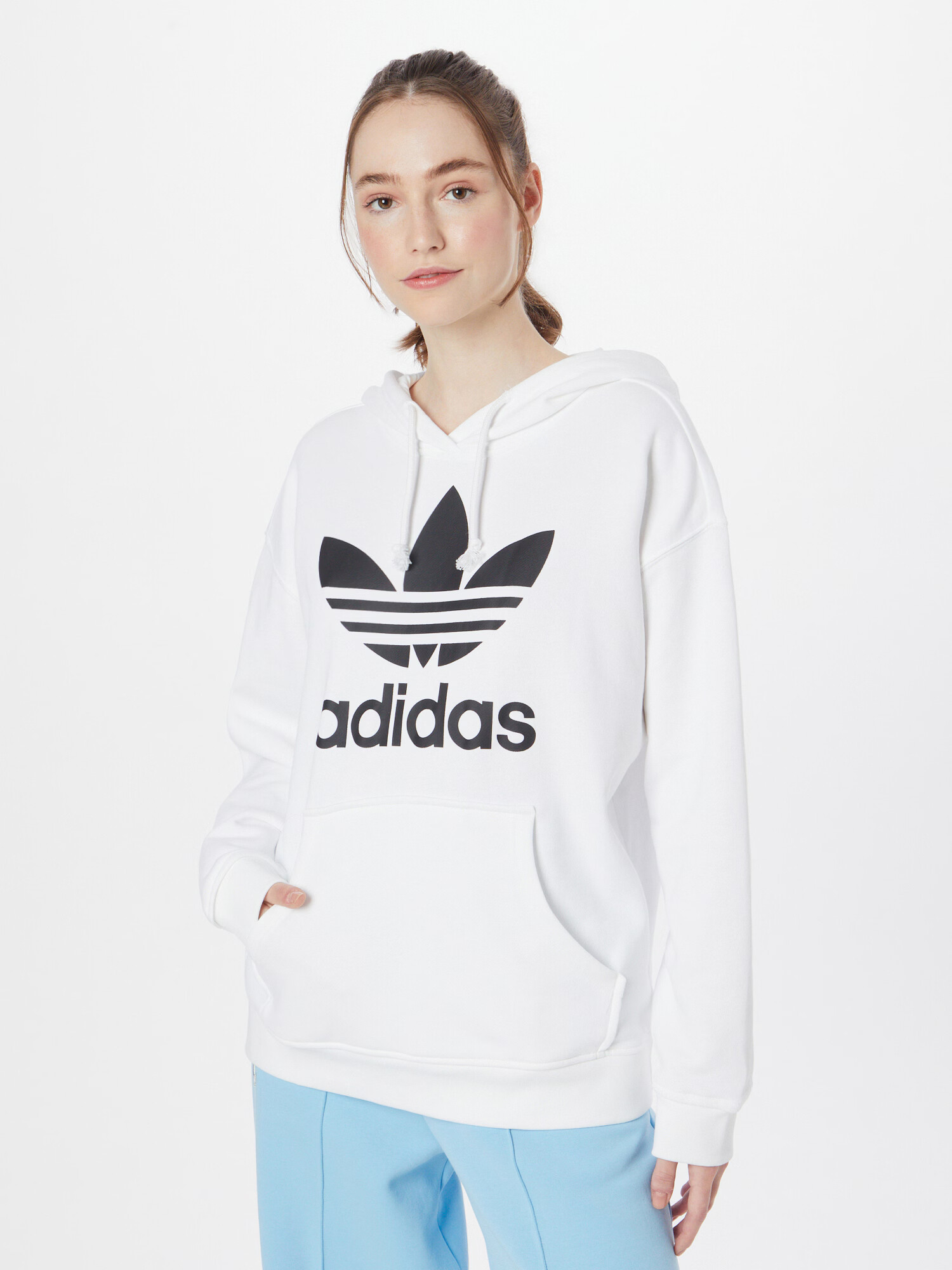 ADIDAS ORIGINALS Majica črna / bela - Pepit.si