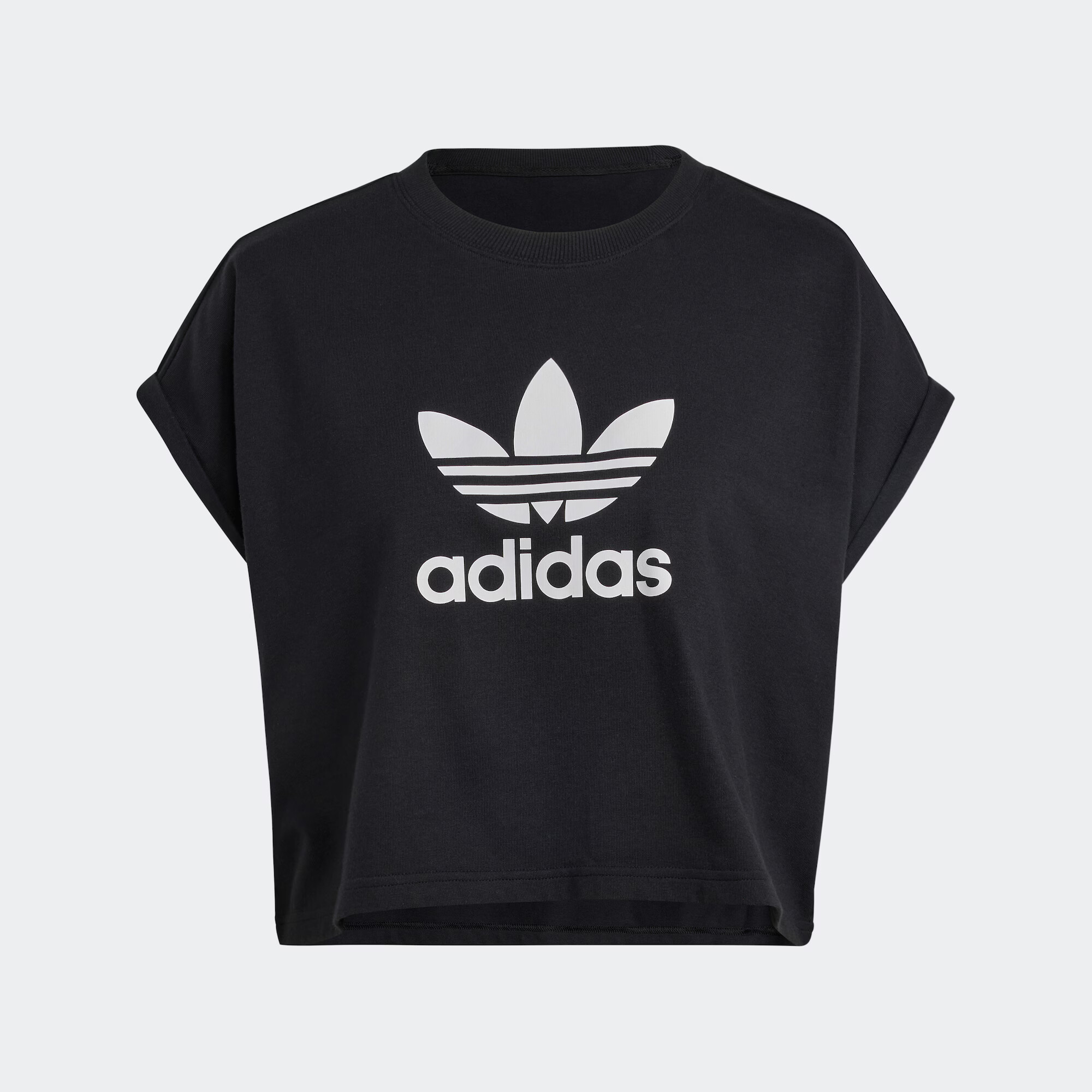 ADIDAS ORIGINALS Majica črna / bela - Pepit.si