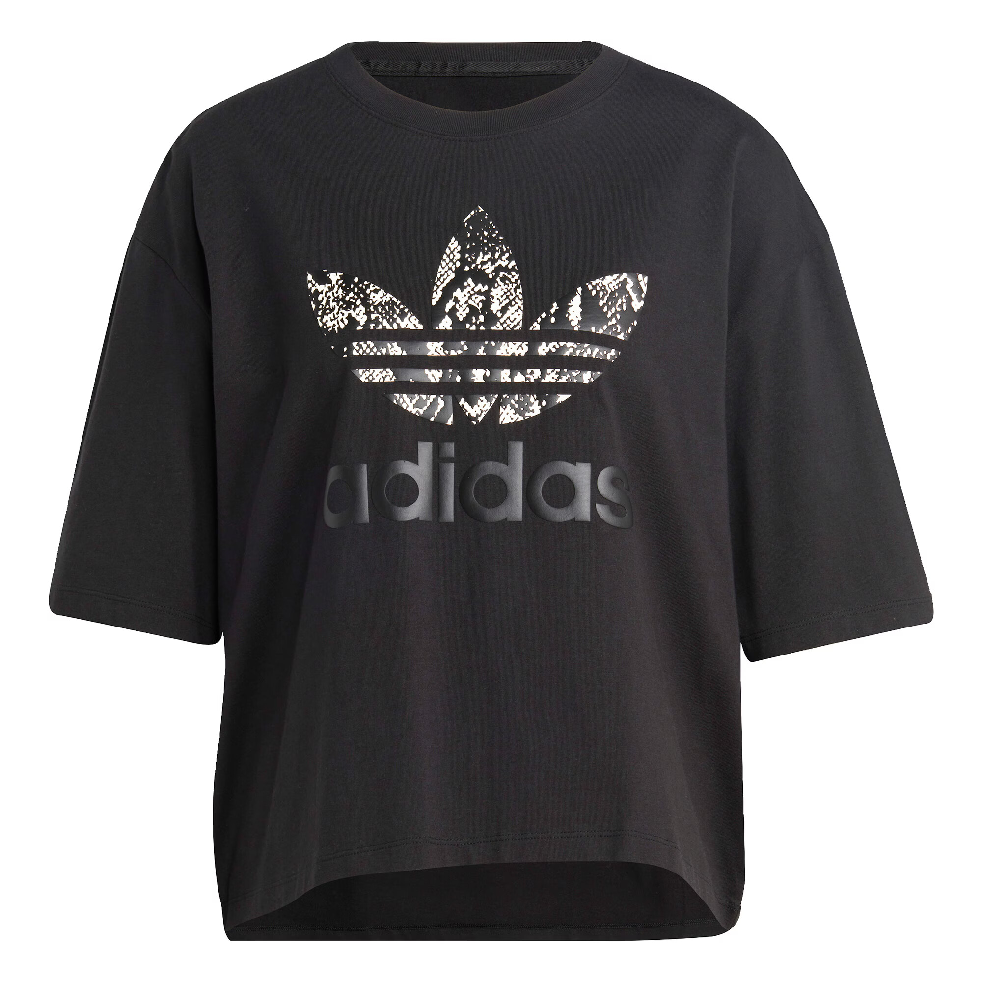 ADIDAS ORIGINALS Majica črna / bela - Pepit.si