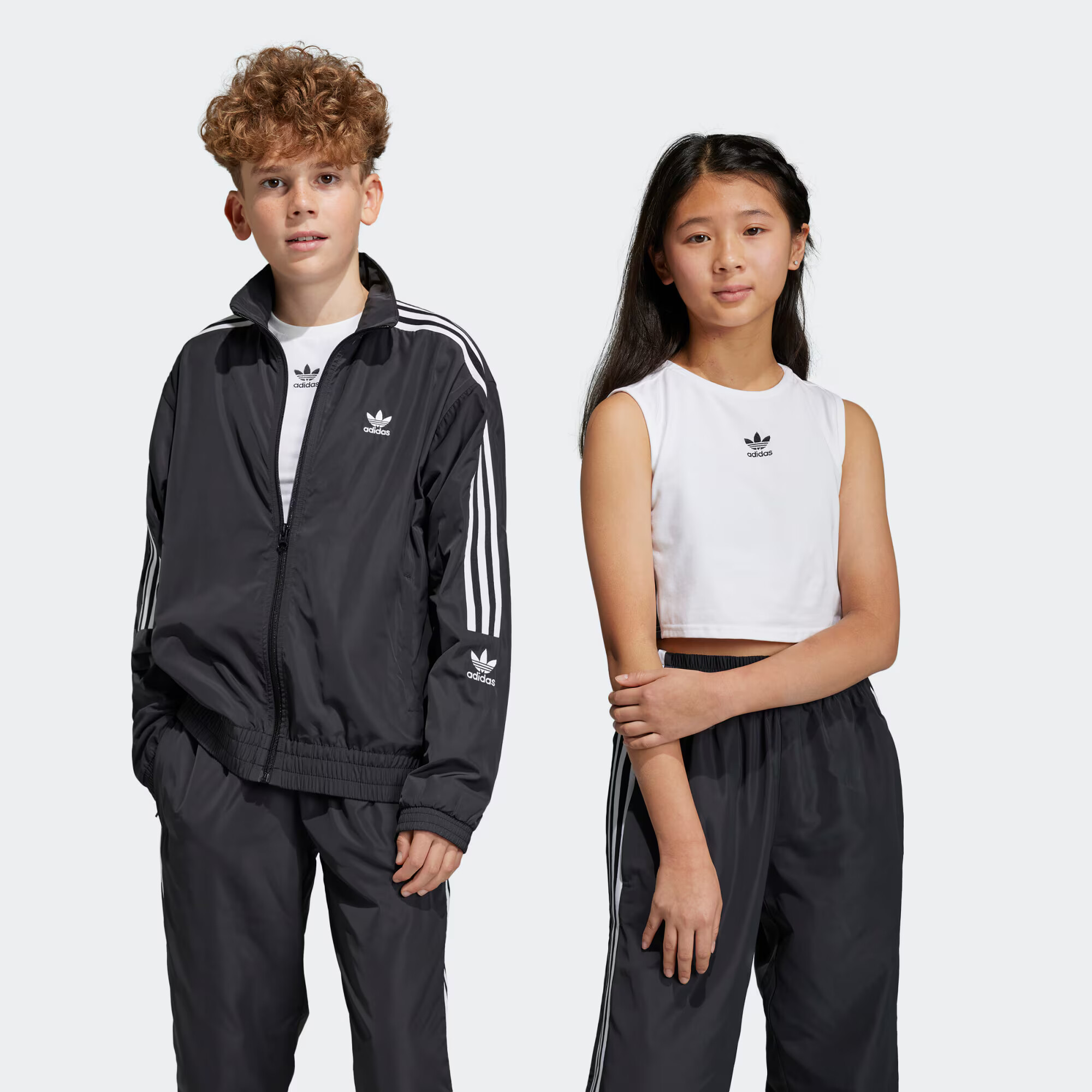 ADIDAS ORIGINALS Majica črna / bela - Pepit.si