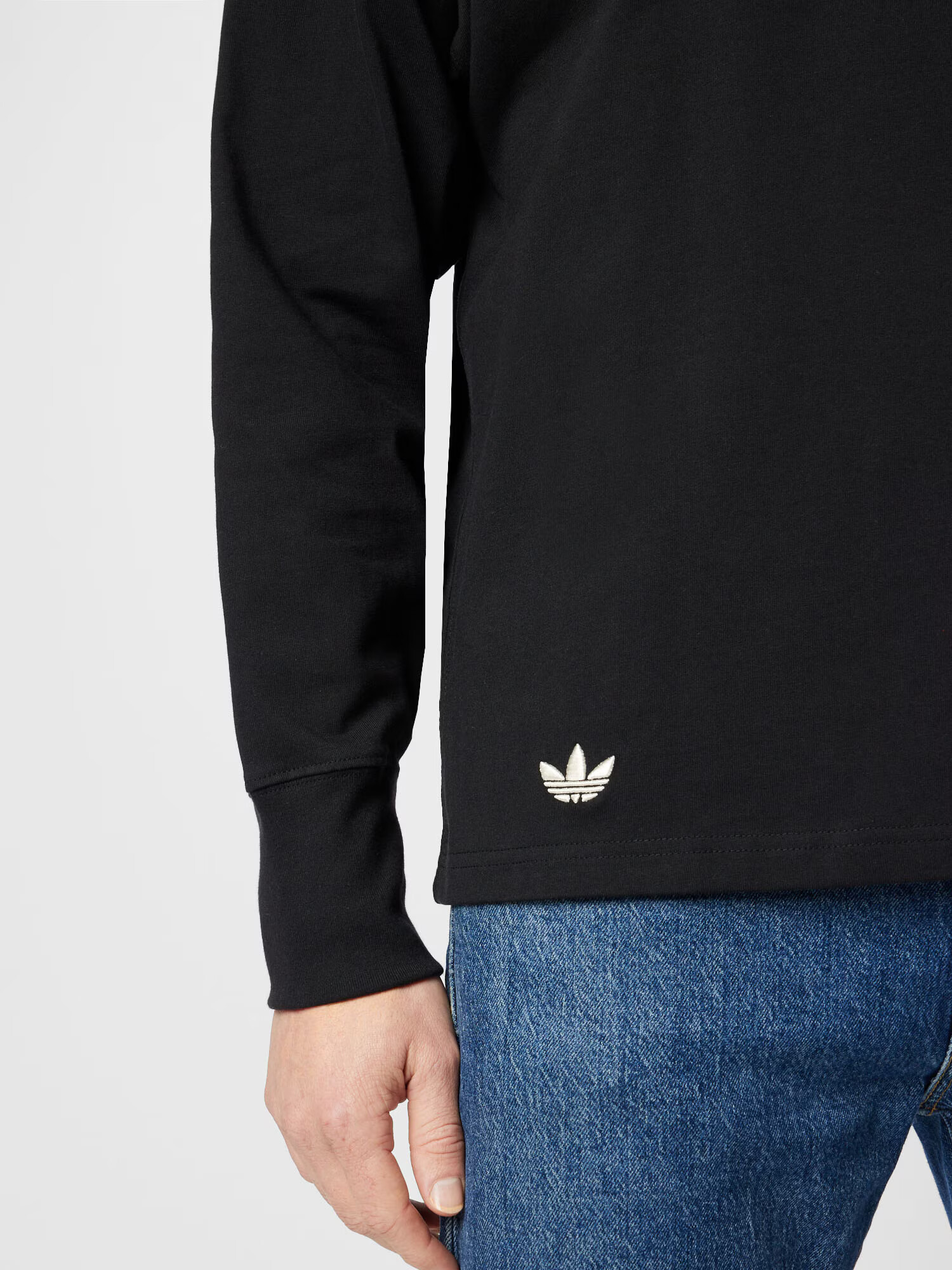 ADIDAS ORIGINALS Majica črna / bela - Pepit.si