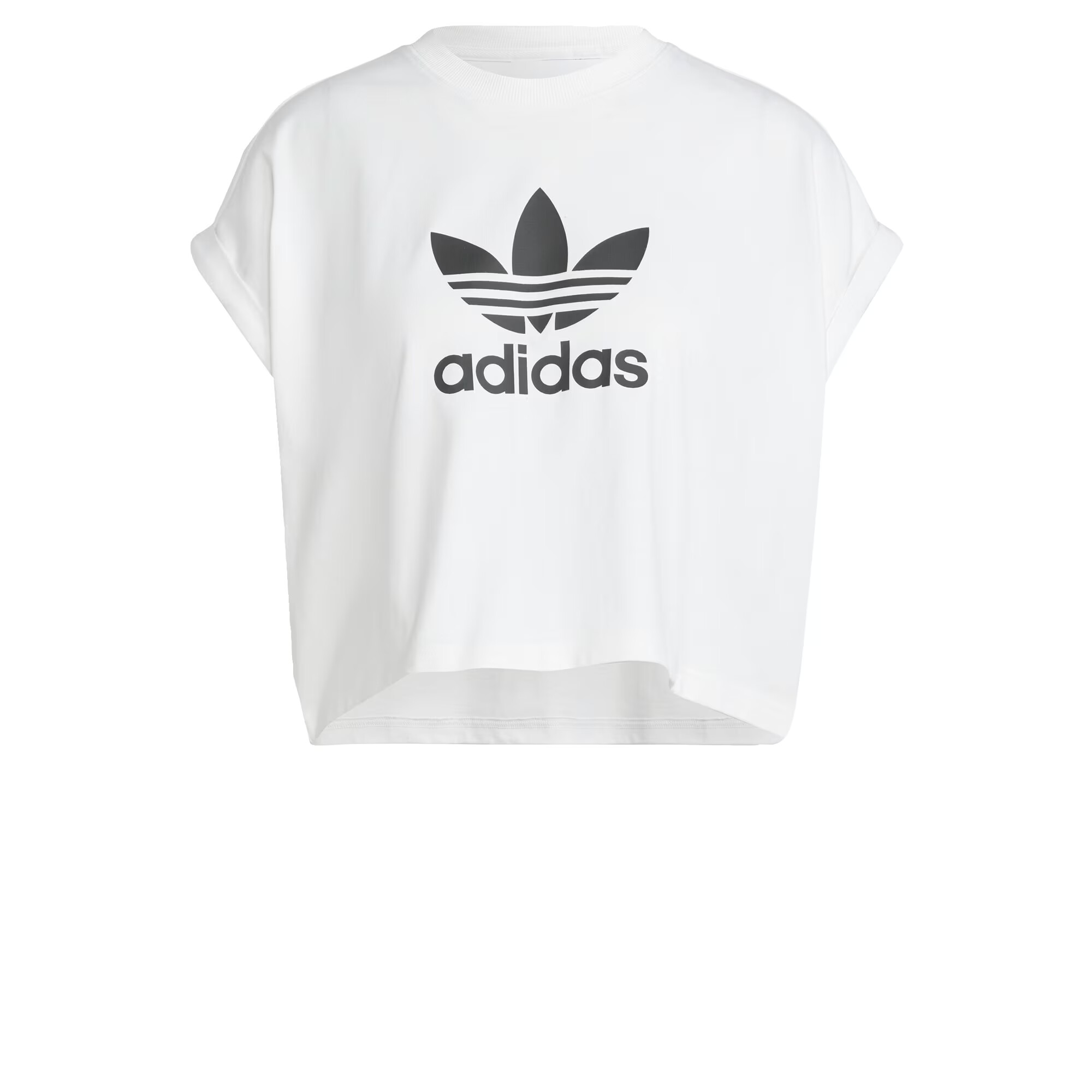 ADIDAS ORIGINALS Majica črna / bela - Pepit.si