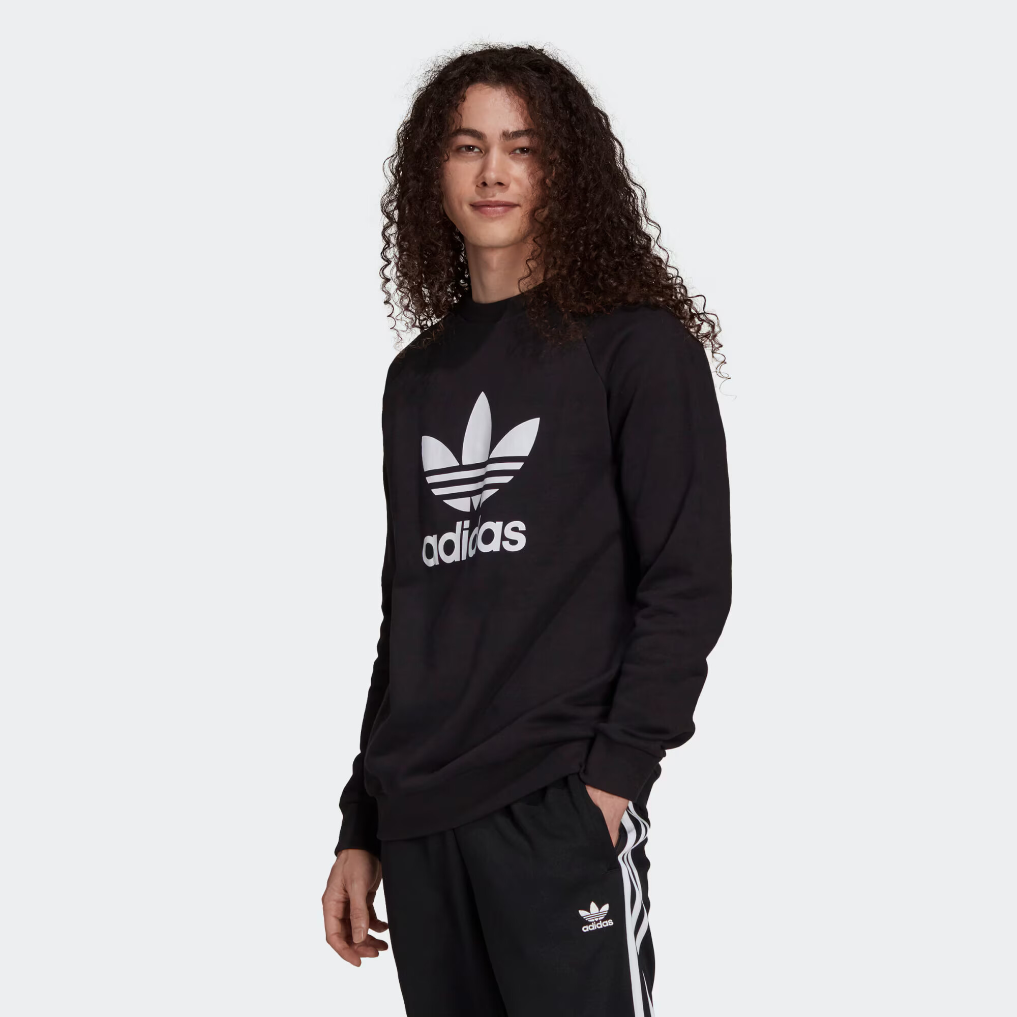 ADIDAS ORIGINALS Majica črna / bela - Pepit.si