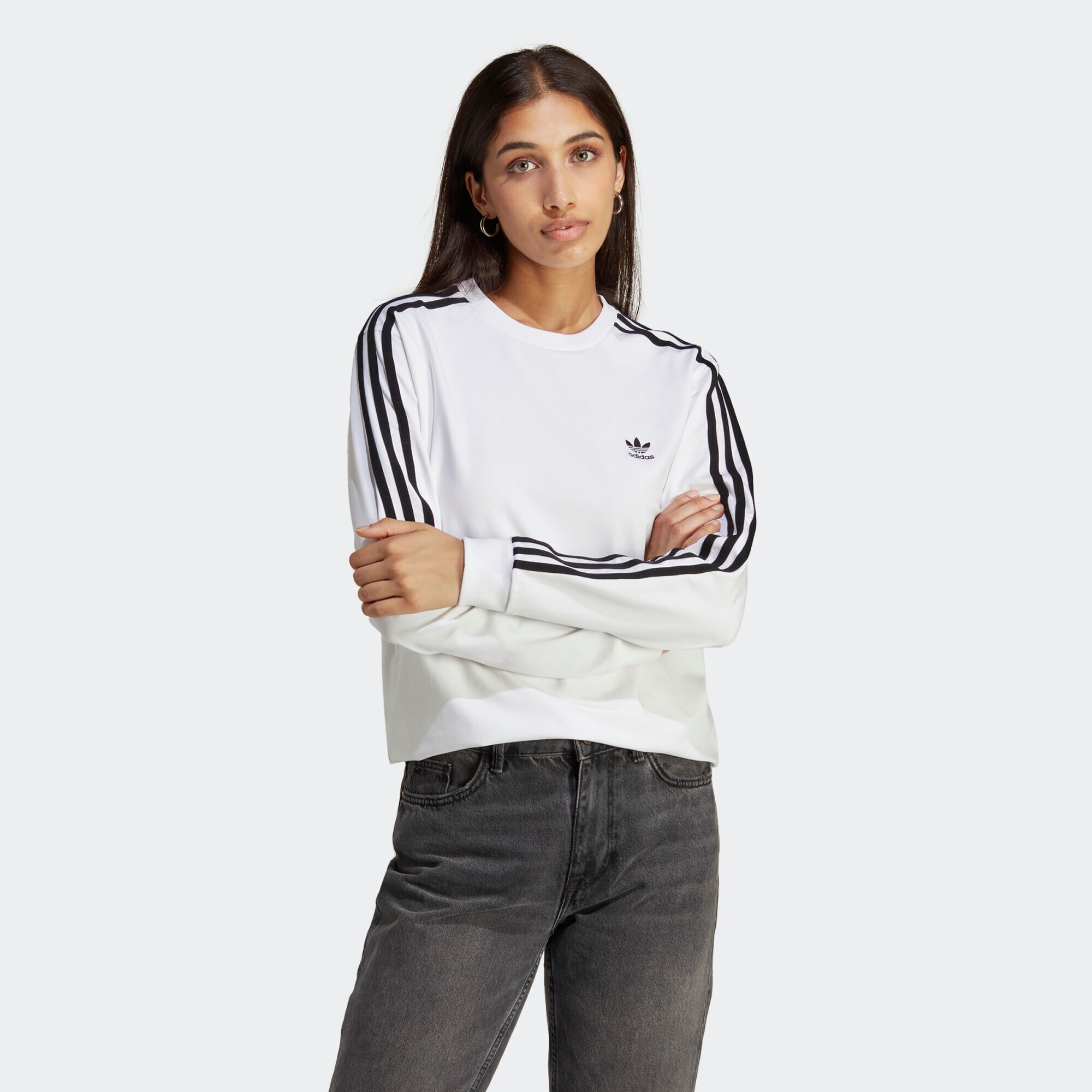 ADIDAS ORIGINALS Majica črna / bela - Pepit.si