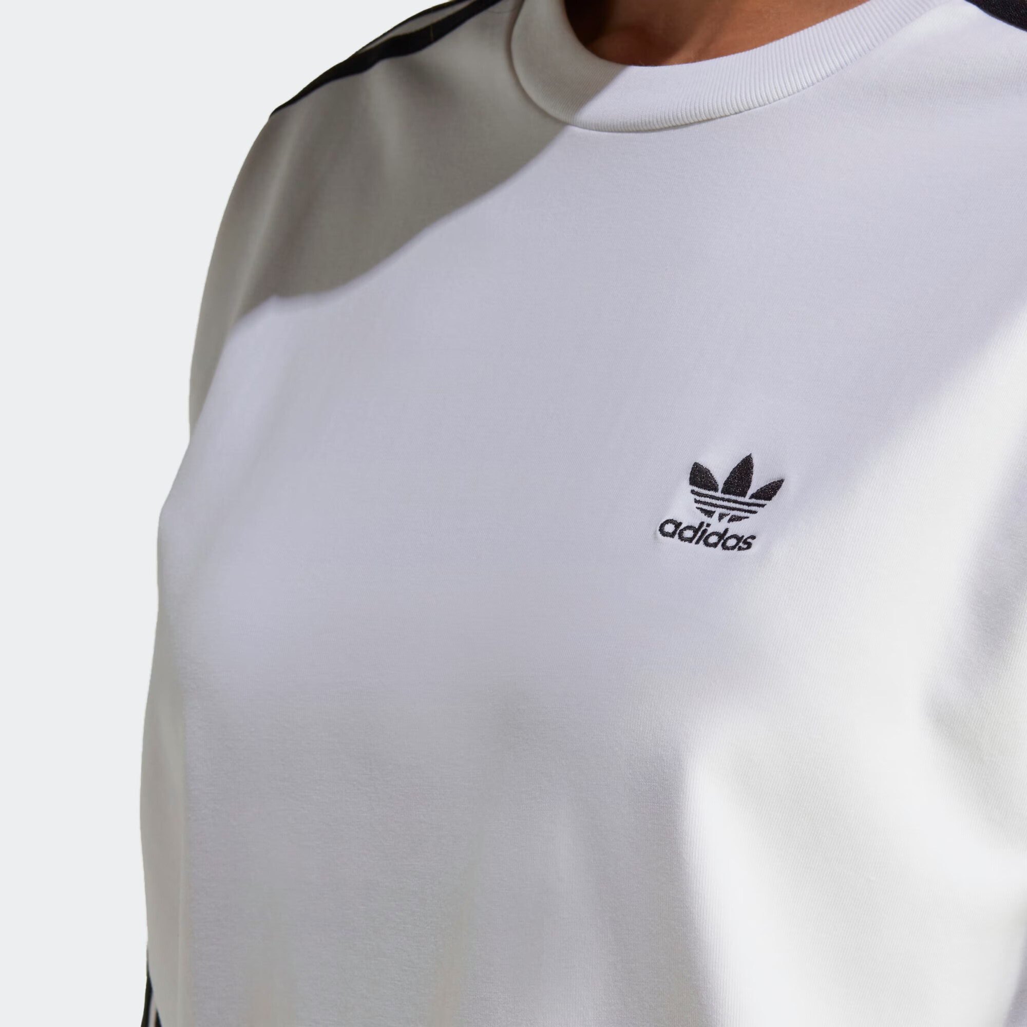 ADIDAS ORIGINALS Majica črna / bela - Pepit.si