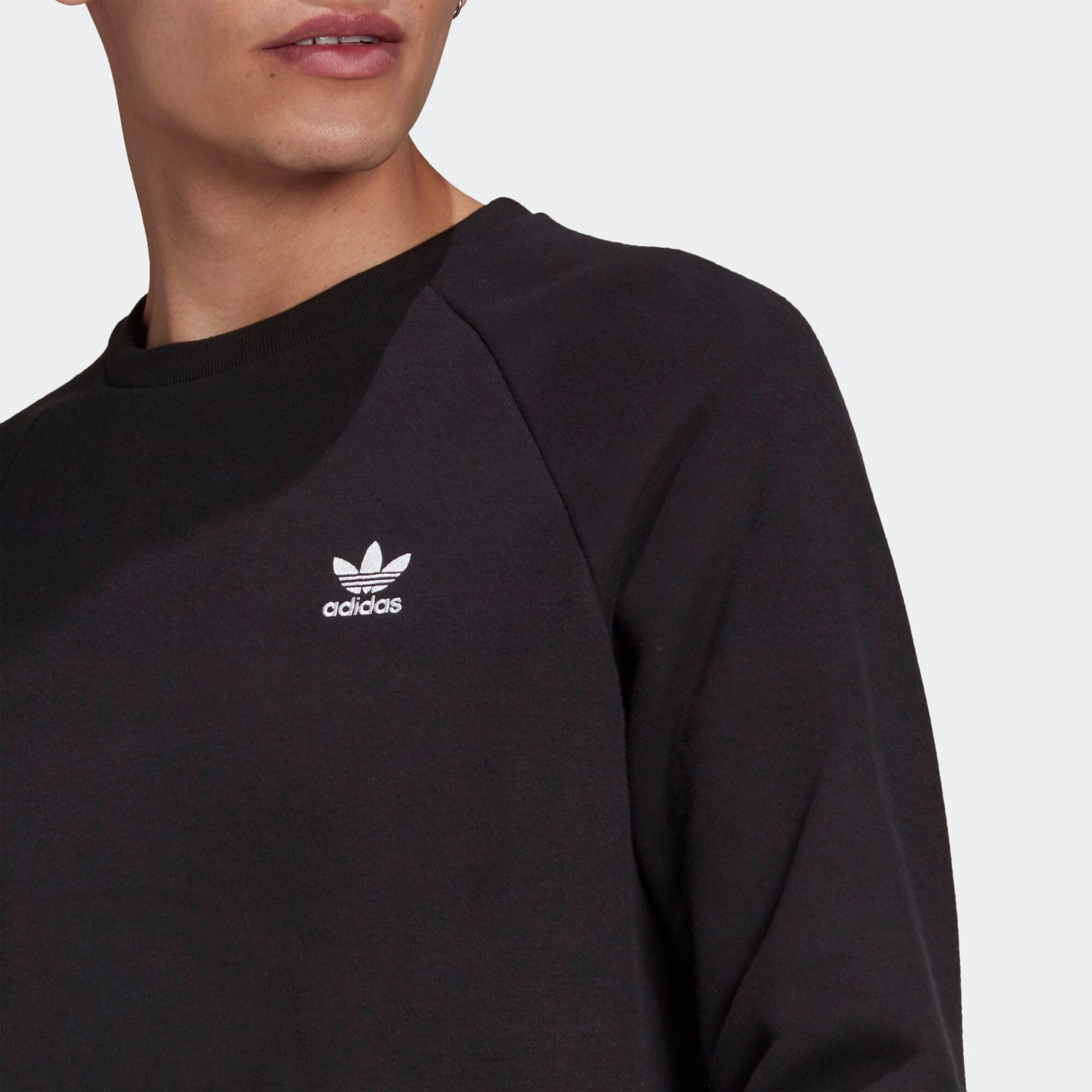 ADIDAS ORIGINALS Majica črna / bela - Pepit.si