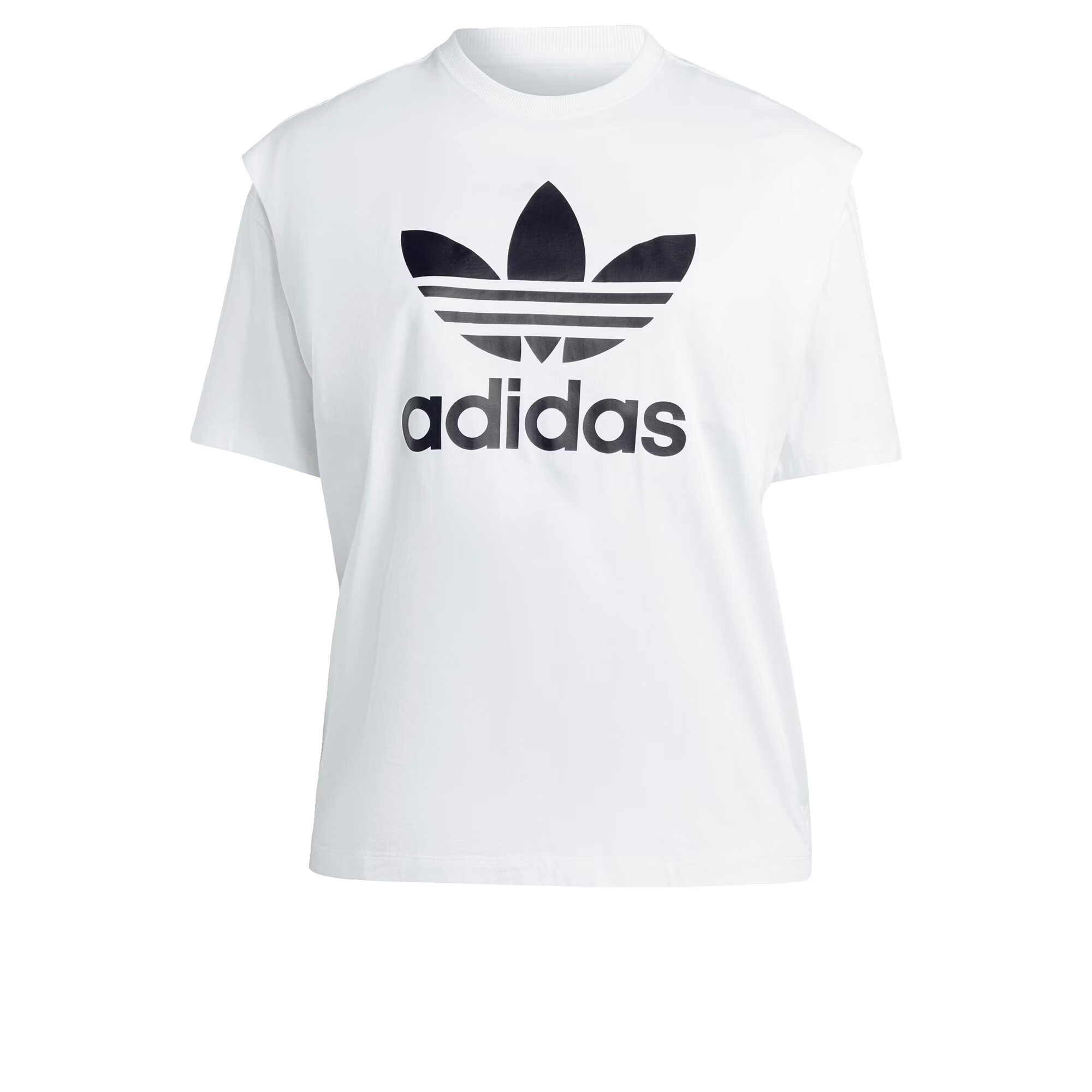 ADIDAS ORIGINALS Majica črna / bela - Pepit.si