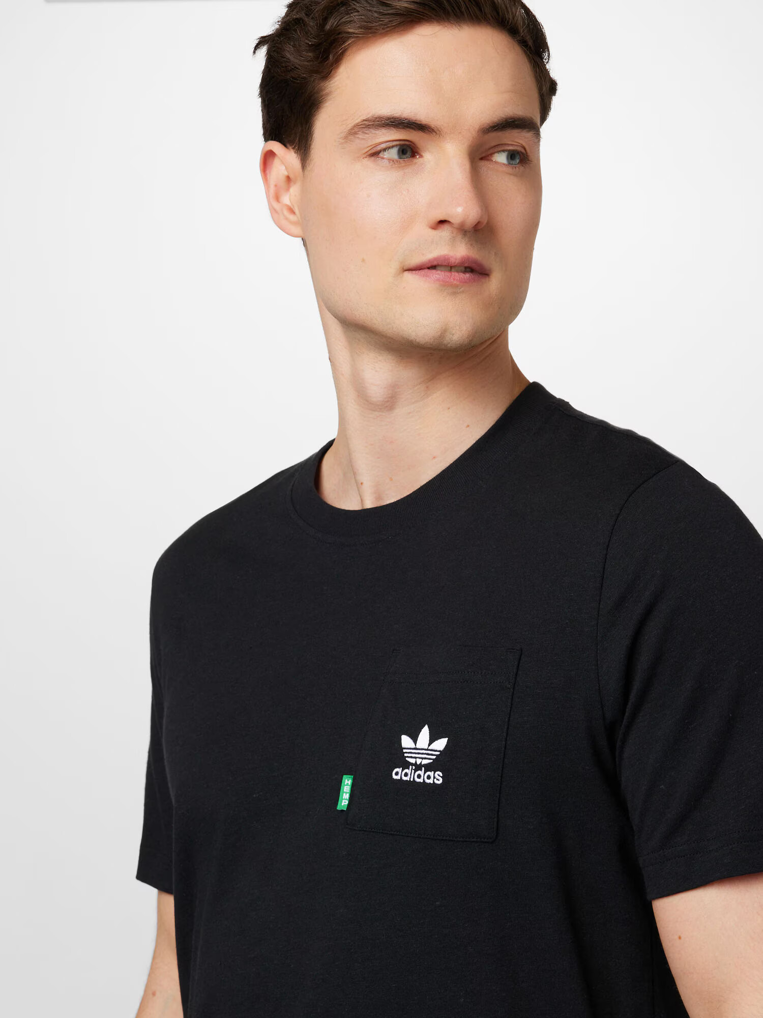 ADIDAS ORIGINALS Majica črna / bela - Pepit.si