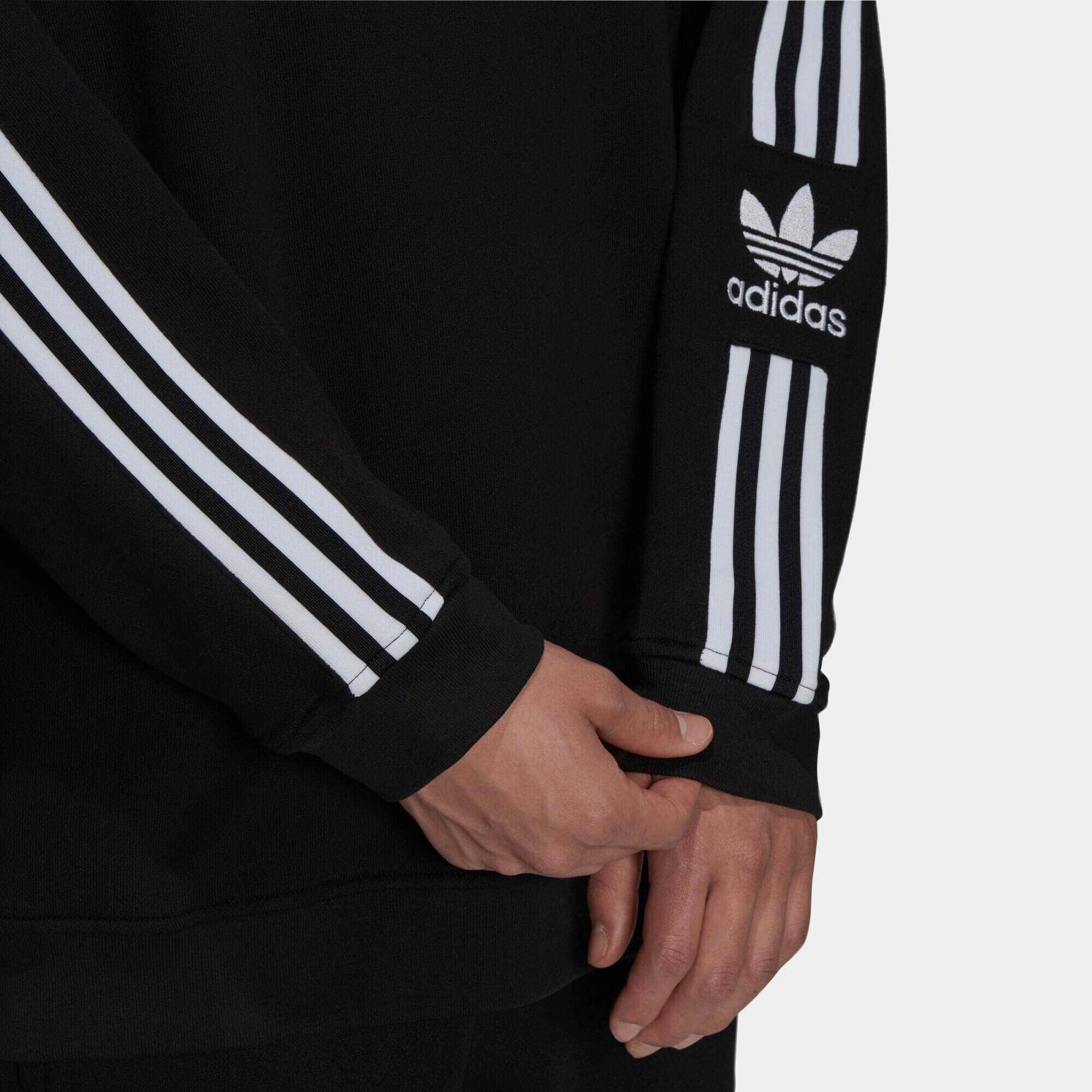 ADIDAS ORIGINALS Majica črna / bela - Pepit.si