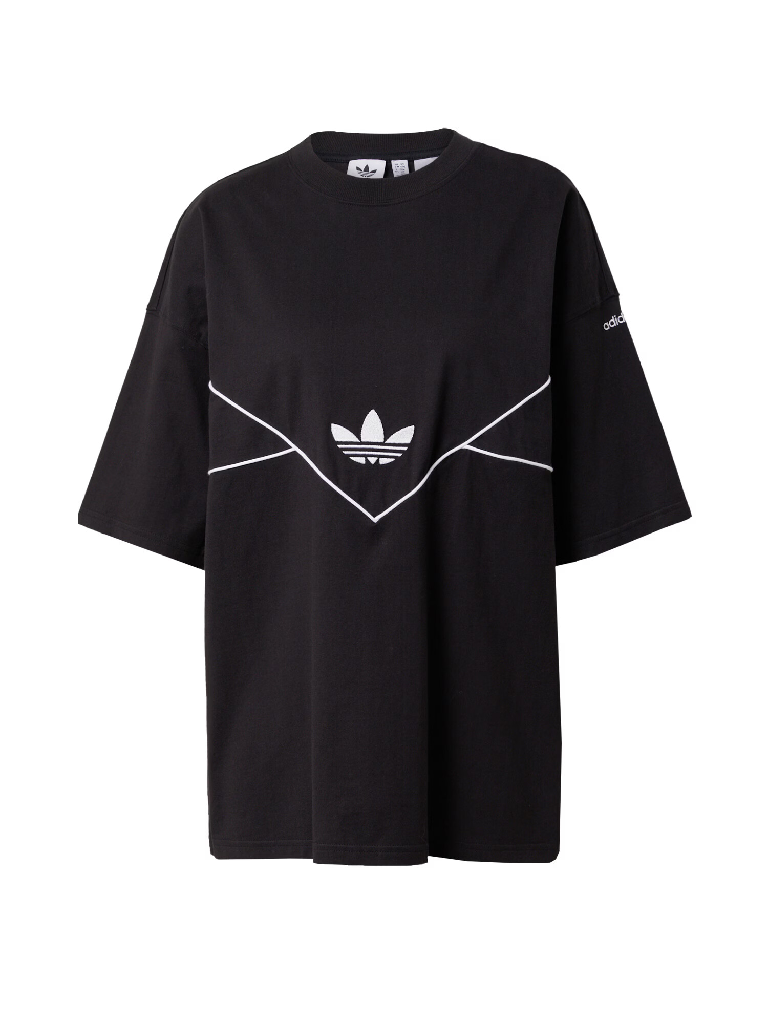 ADIDAS ORIGINALS Majica črna / bela - Pepit.si