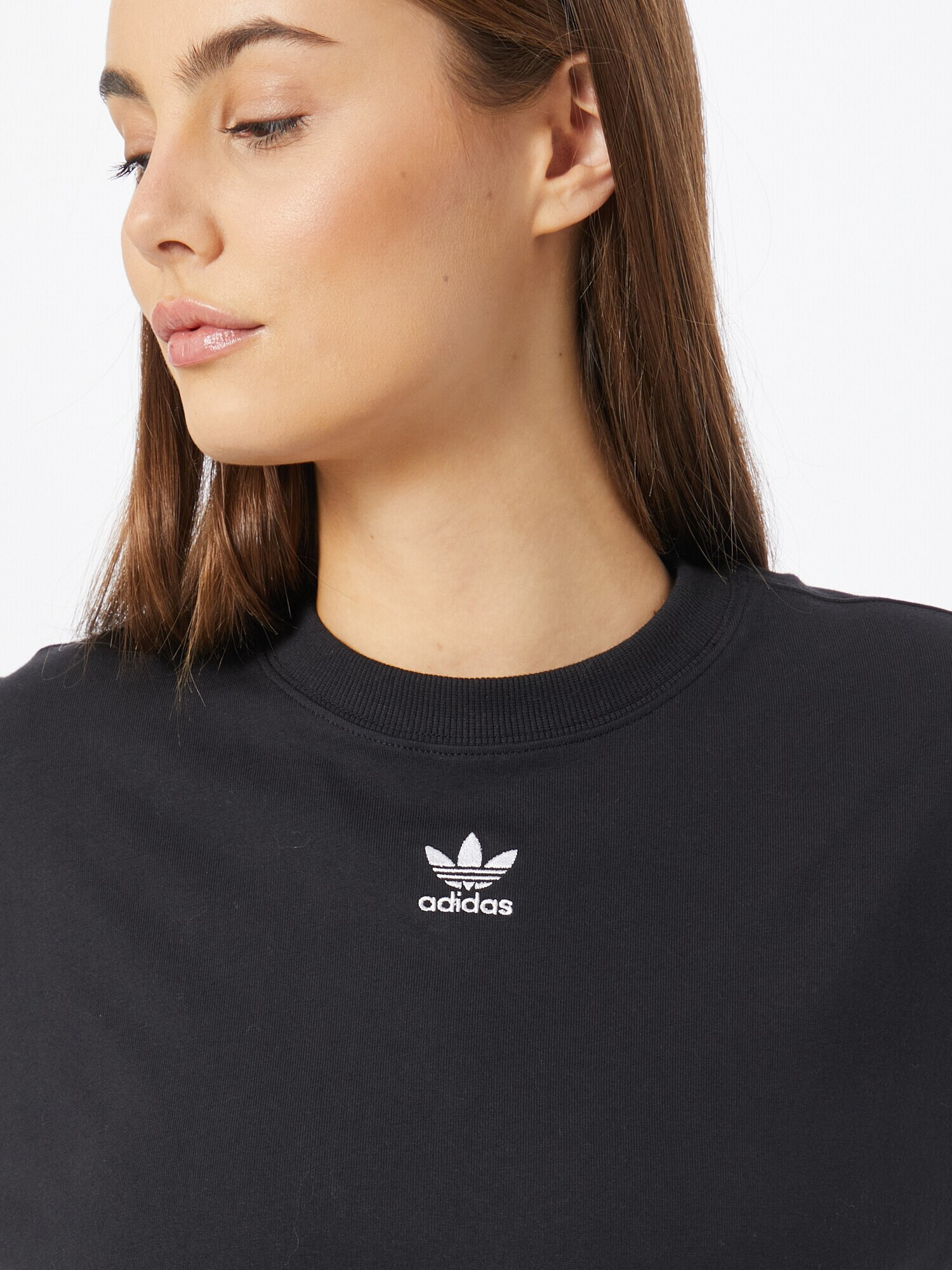 ADIDAS ORIGINALS Majica črna / bela - Pepit.si