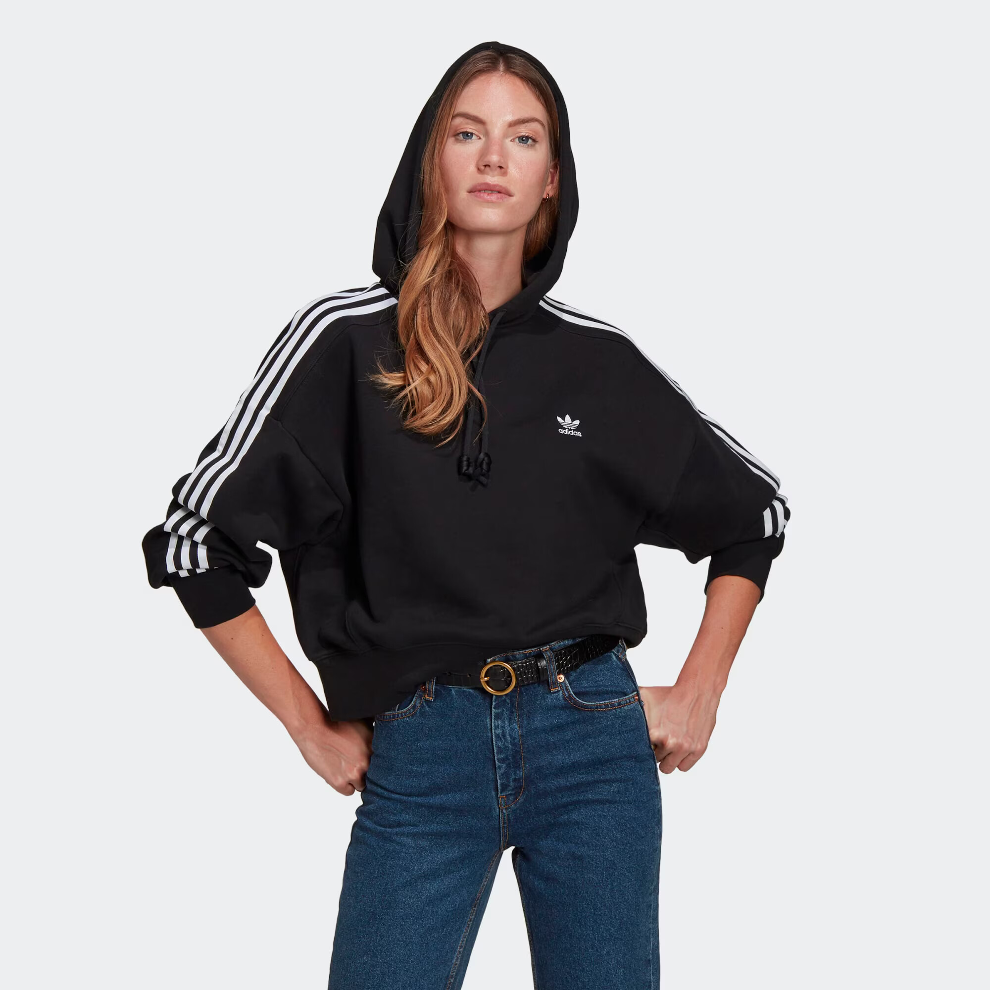 ADIDAS ORIGINALS Majica črna / bela - Pepit.si