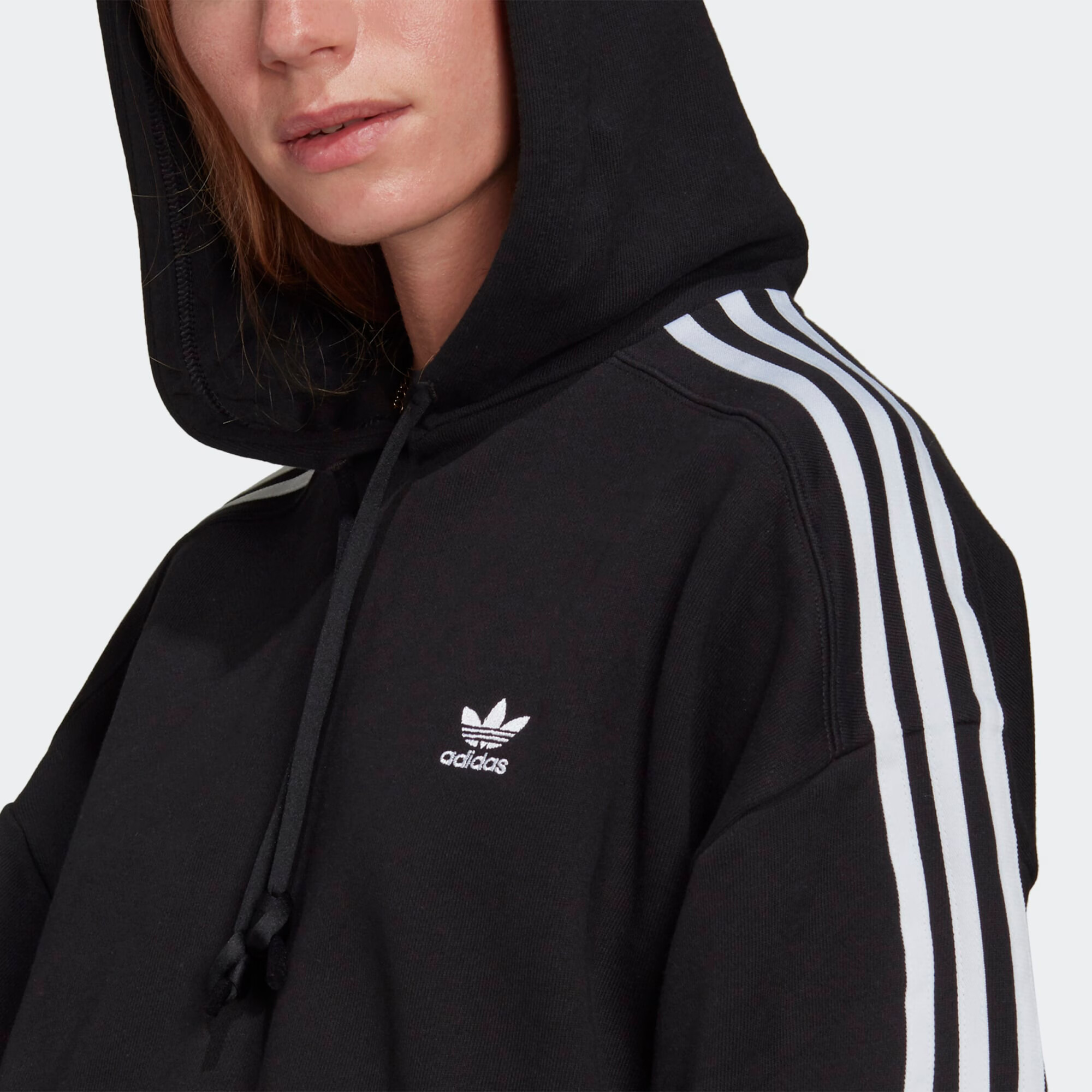 ADIDAS ORIGINALS Majica črna / bela - Pepit.si