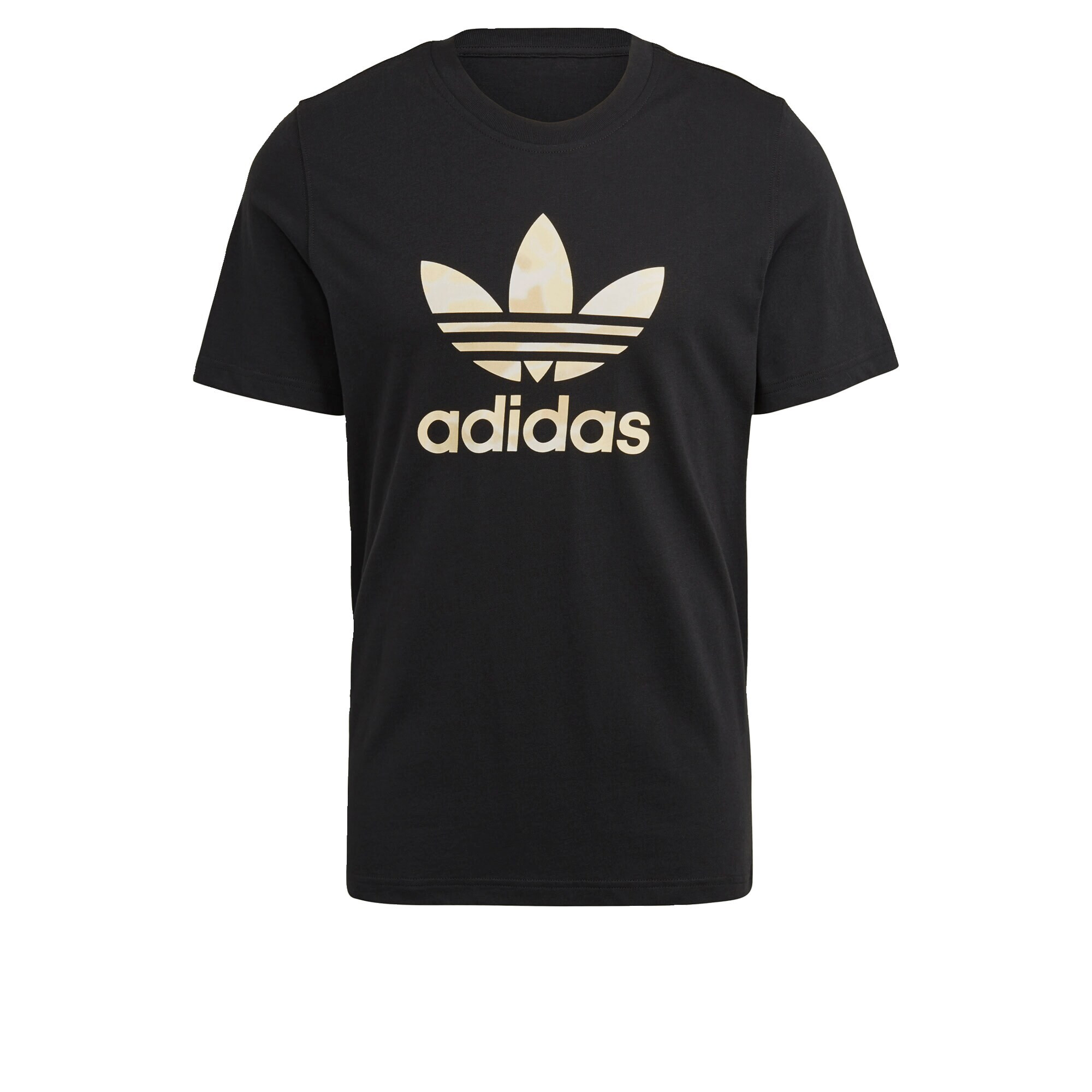 ADIDAS ORIGINALS Majica črna / bela / breskev - Pepit.si