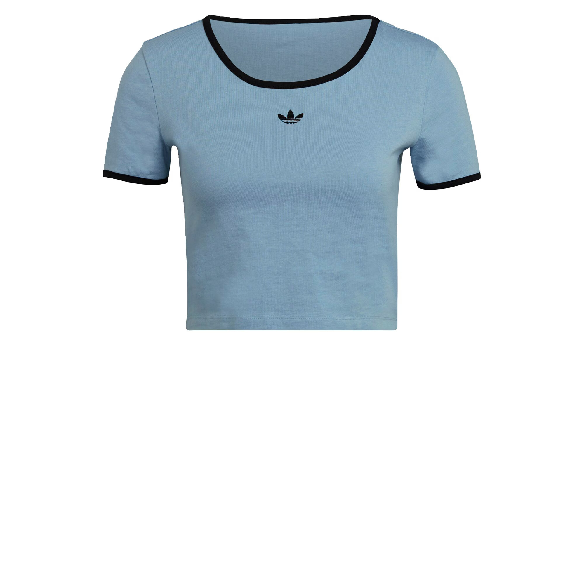 ADIDAS ORIGINALS Majica 'CROPPED TEE' dimno modra - Pepit.si