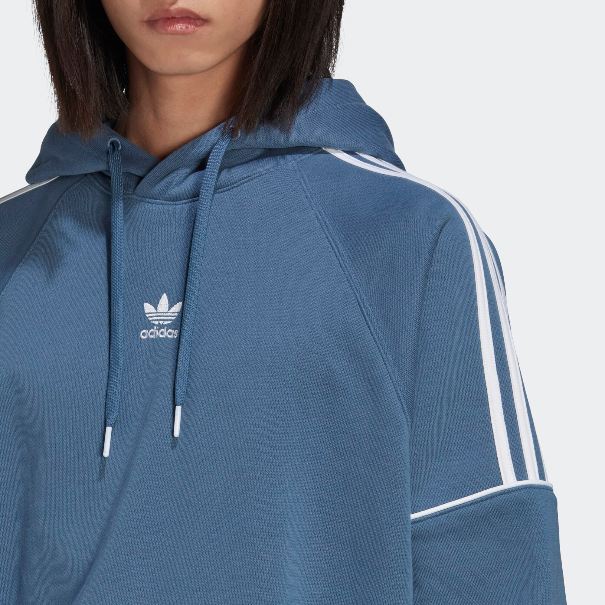 ADIDAS ORIGINALS Majica dimno modra / bela - Pepit.si